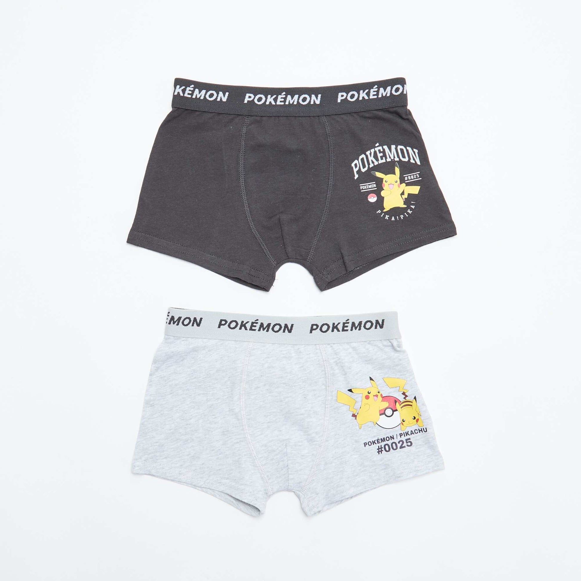 2-pack 'Pokémon' boxers GREY