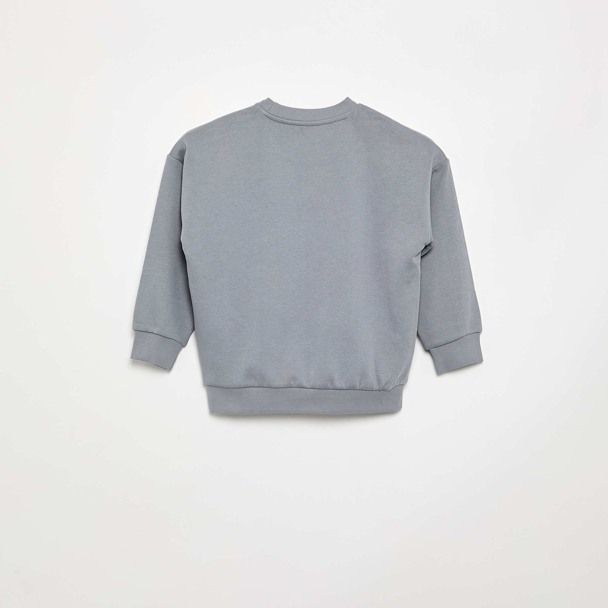 Set of 2 Plain Sweatshirts BROWN