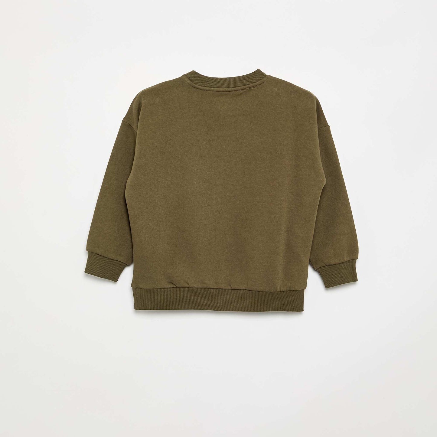 Set of 2 Plain Sweatshirts KHAKI