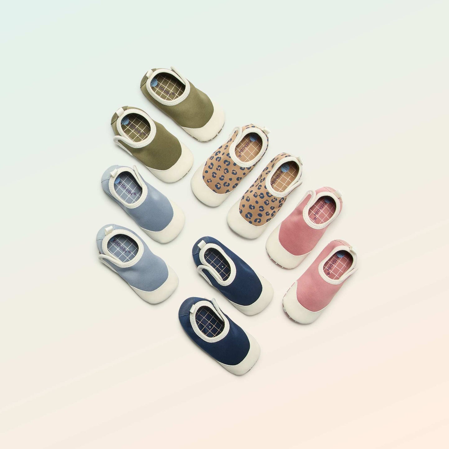 Motor Skills Stage 2 'Crawling' Booties - Kitchoun PINK