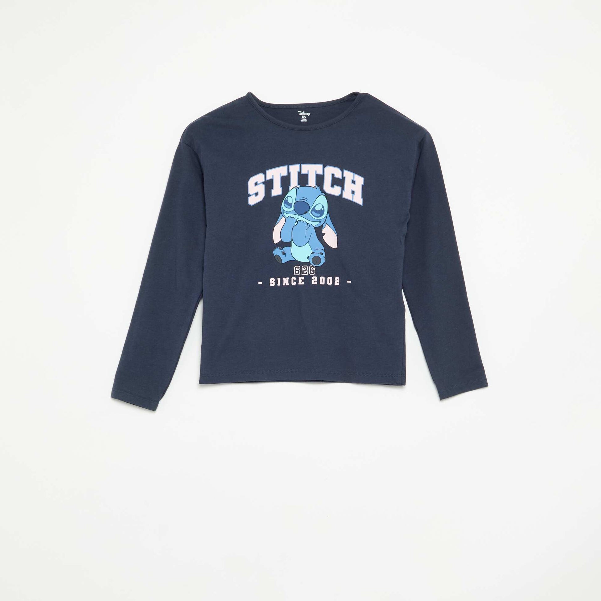 'Disney' long t-shirt and trousers pyjama set - 2 pieces BLUE