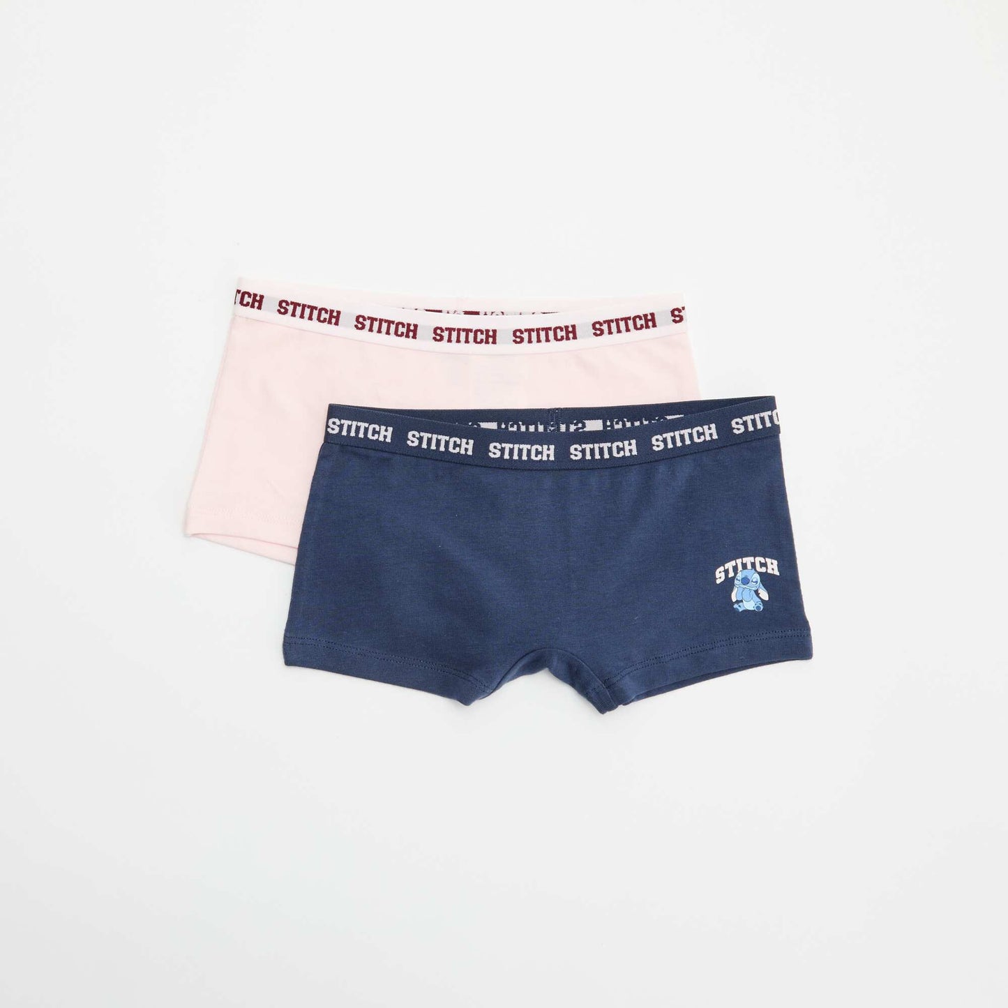 Disney \'Stitch\' 2-Pack Boxer Briefs PINK