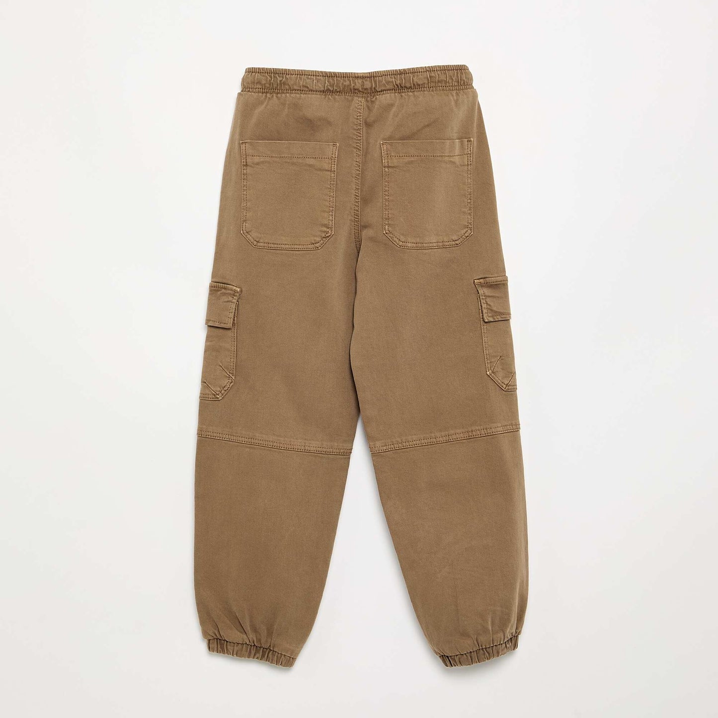Jogger-style trousers BROWN