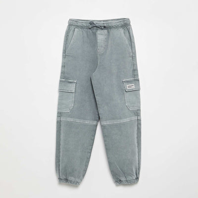 Jogger-style trousers GREY