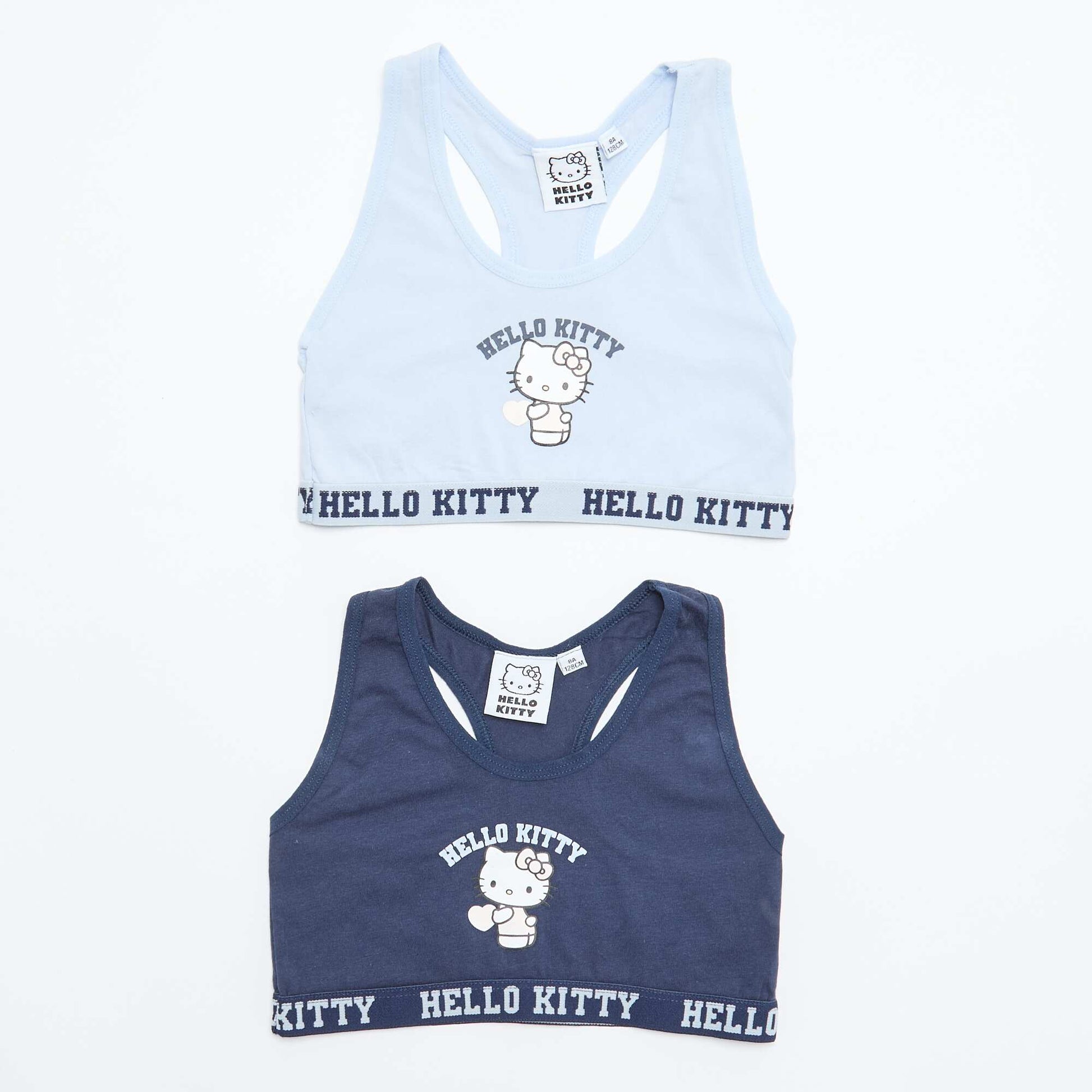 Hello Kitty 2-Pack Bralettes BLUE