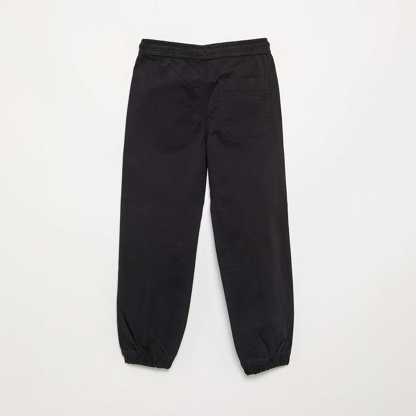 Drawstring Jogger Pants BLACK