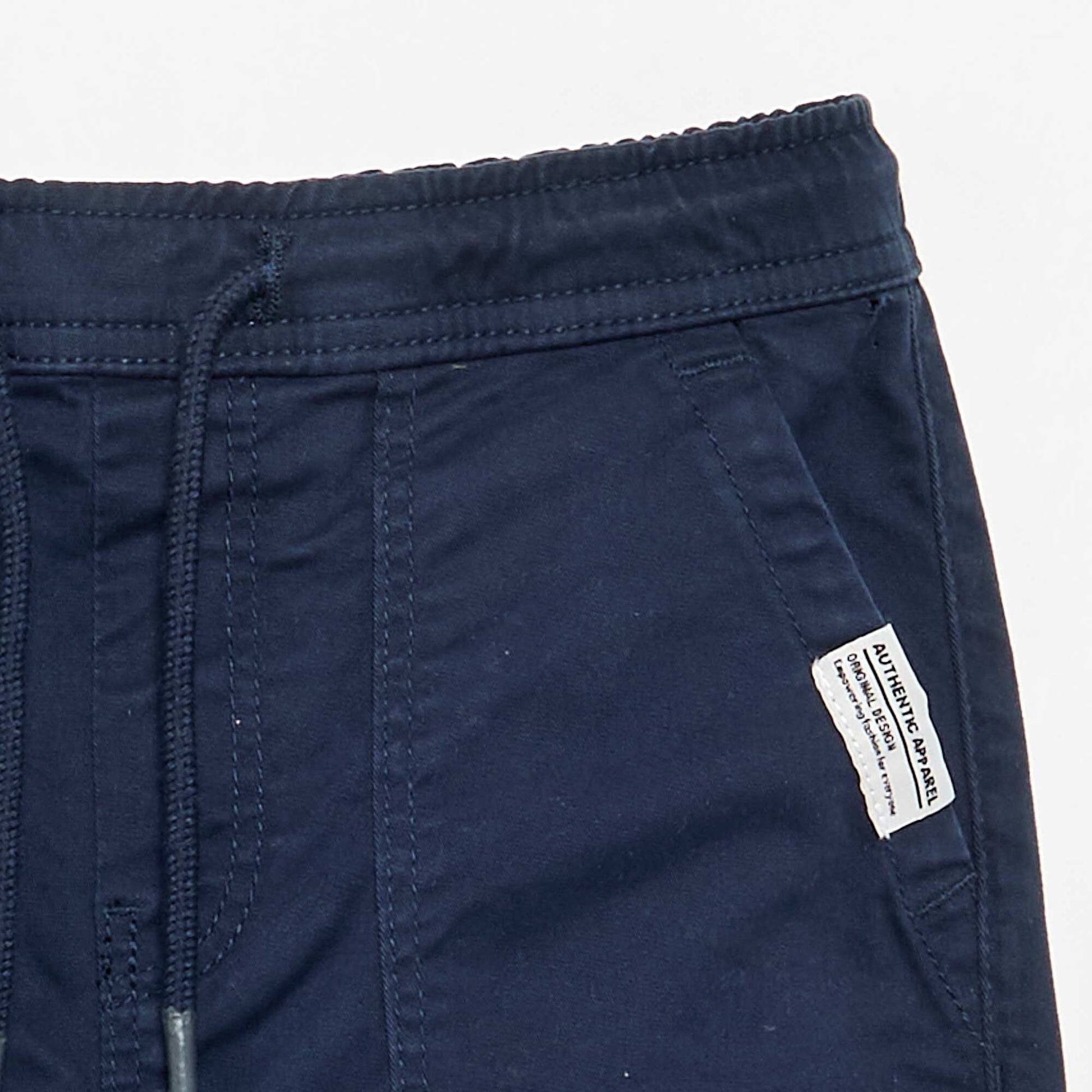 Drawstring Jogger Pants BLUE