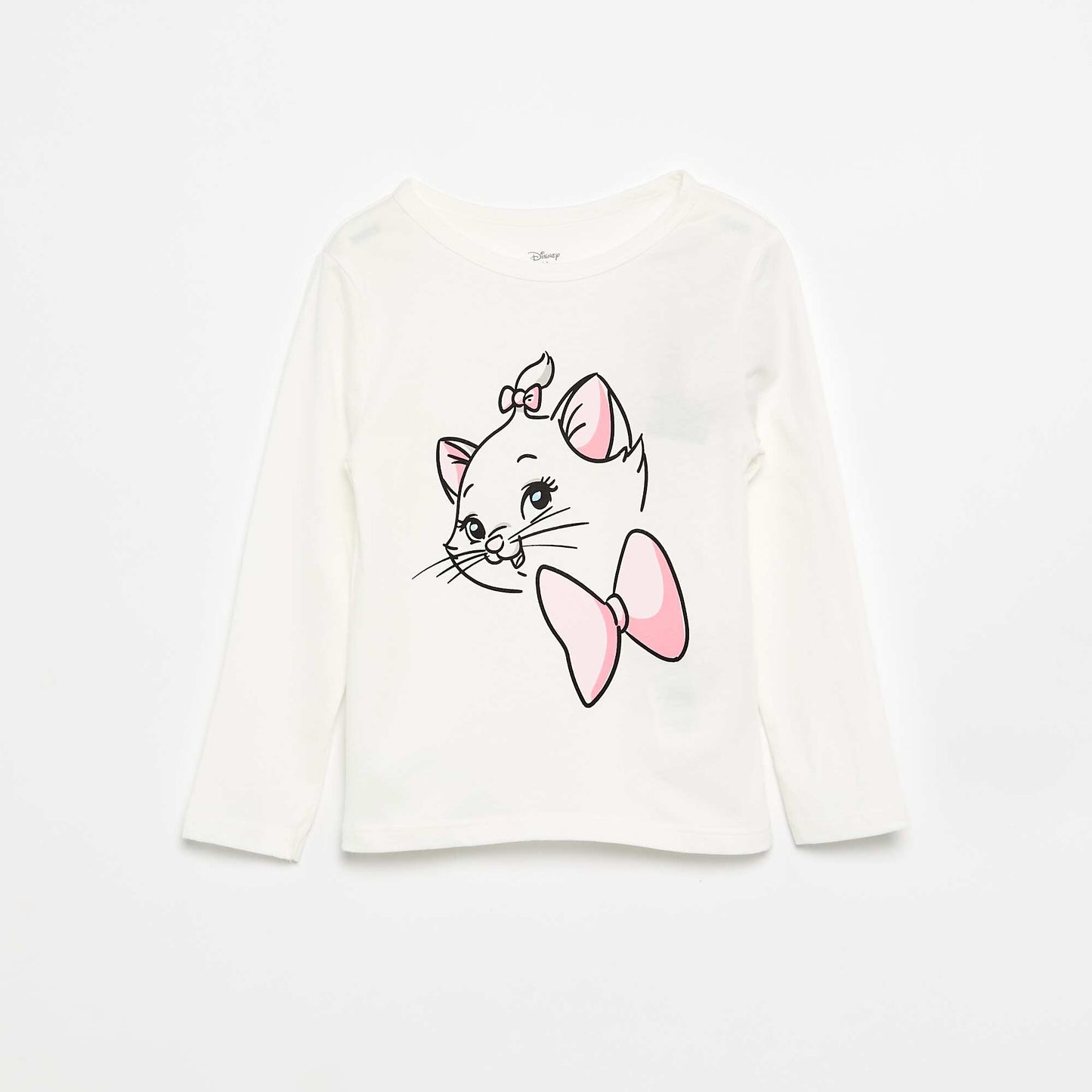 Disney Cotton Jersey Pajamas WHITE