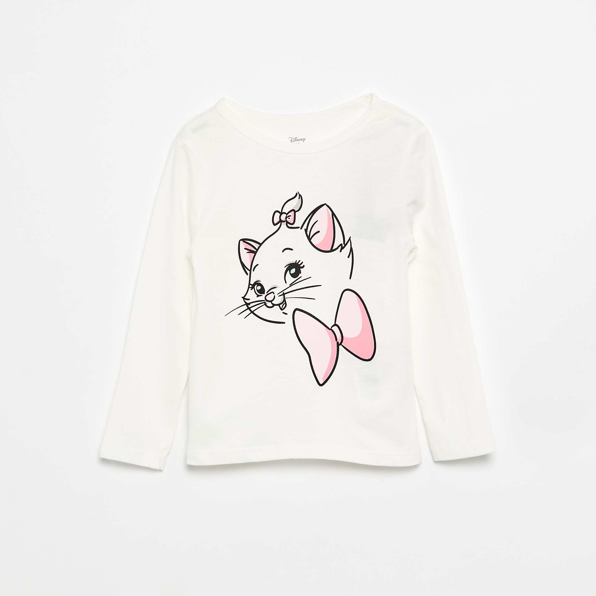 Disney Cotton Jersey Pajamas WHITE