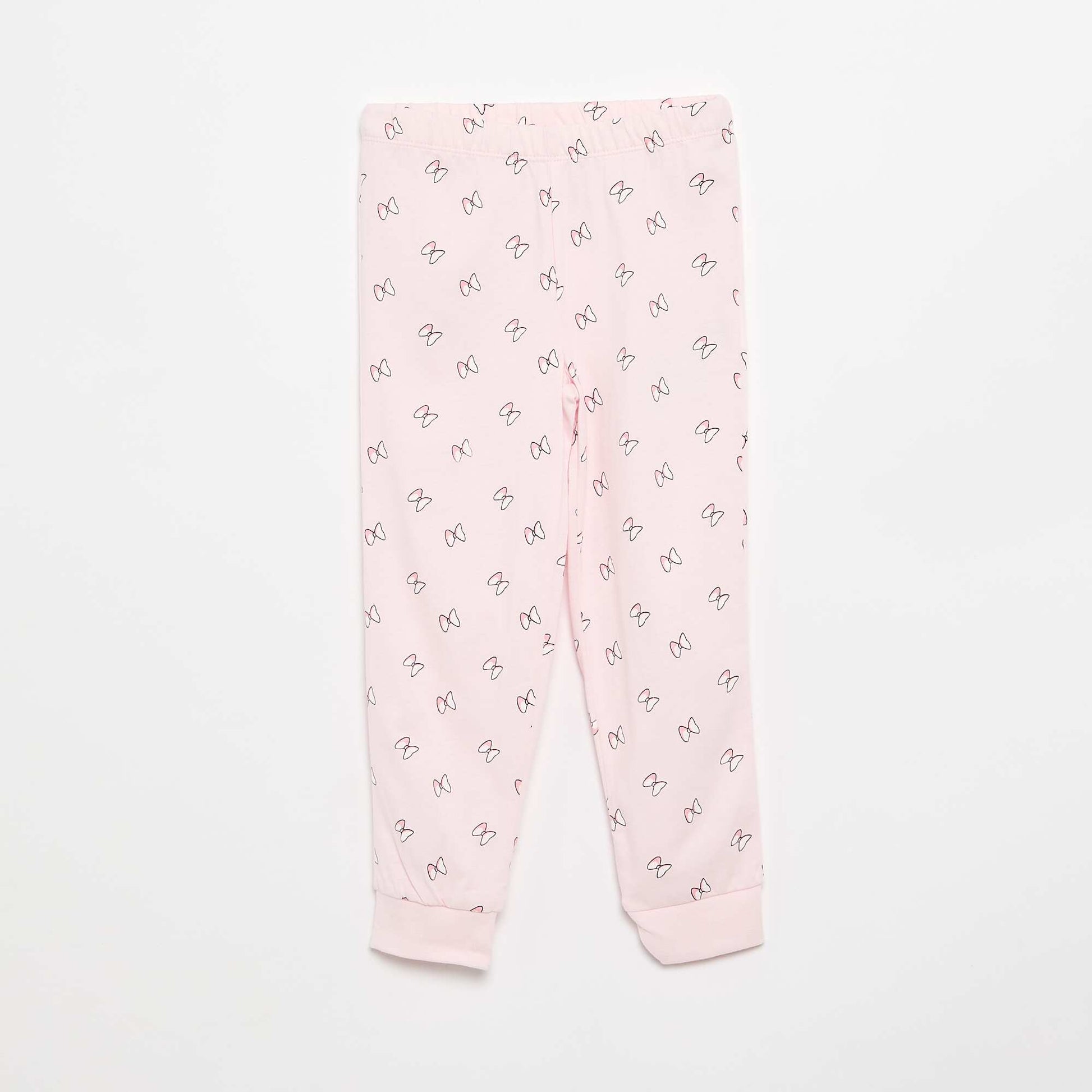 Disney Cotton Jersey Pajamas WHITE