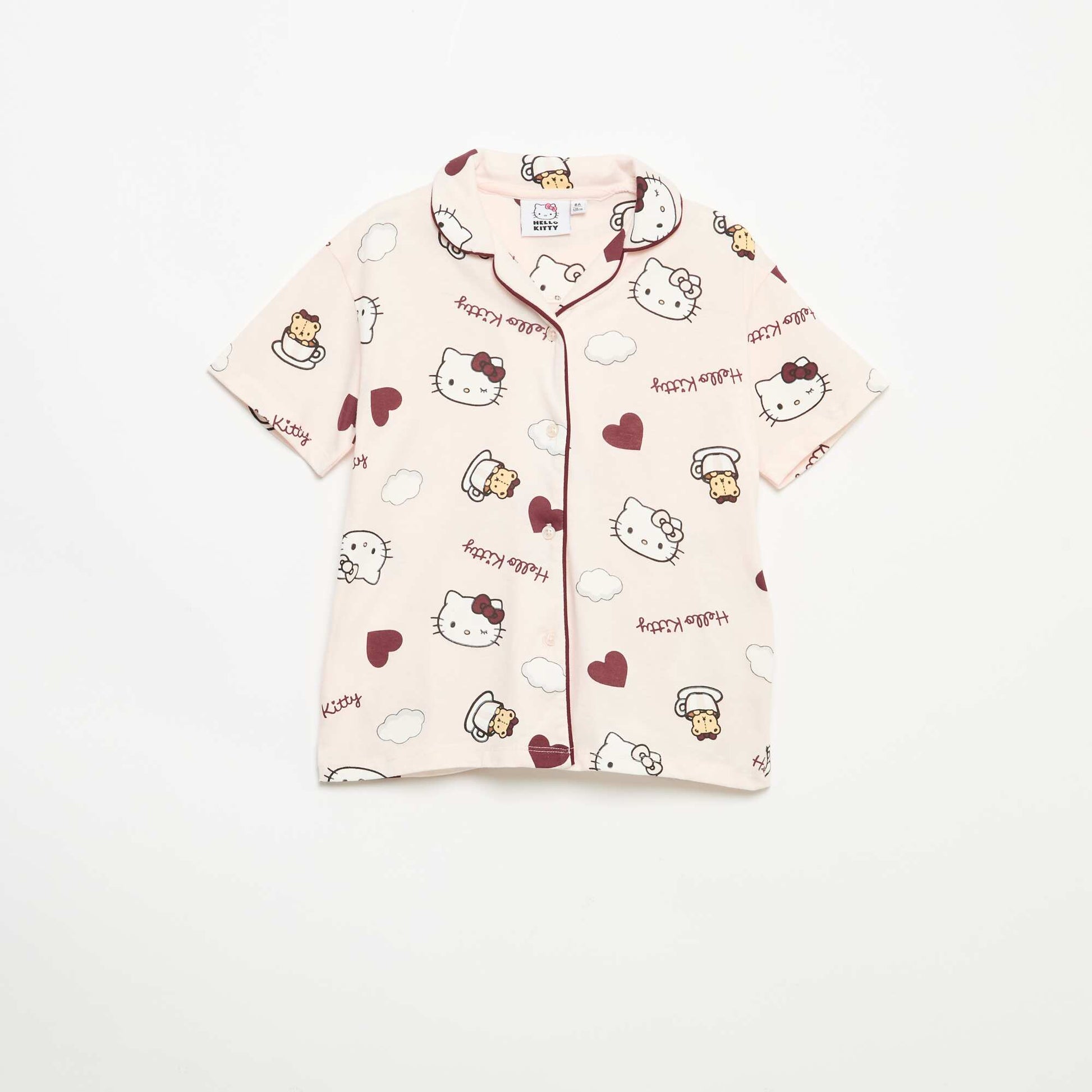 'Hello Kitty' 2-piece short pyjamas PINK
