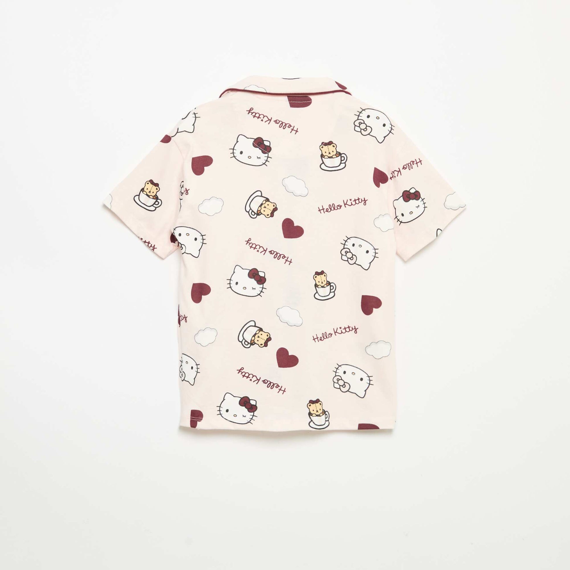 'Hello Kitty' 2-piece short pyjamas PINK