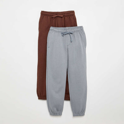 2-Pack Jogging Bottoms BROWN