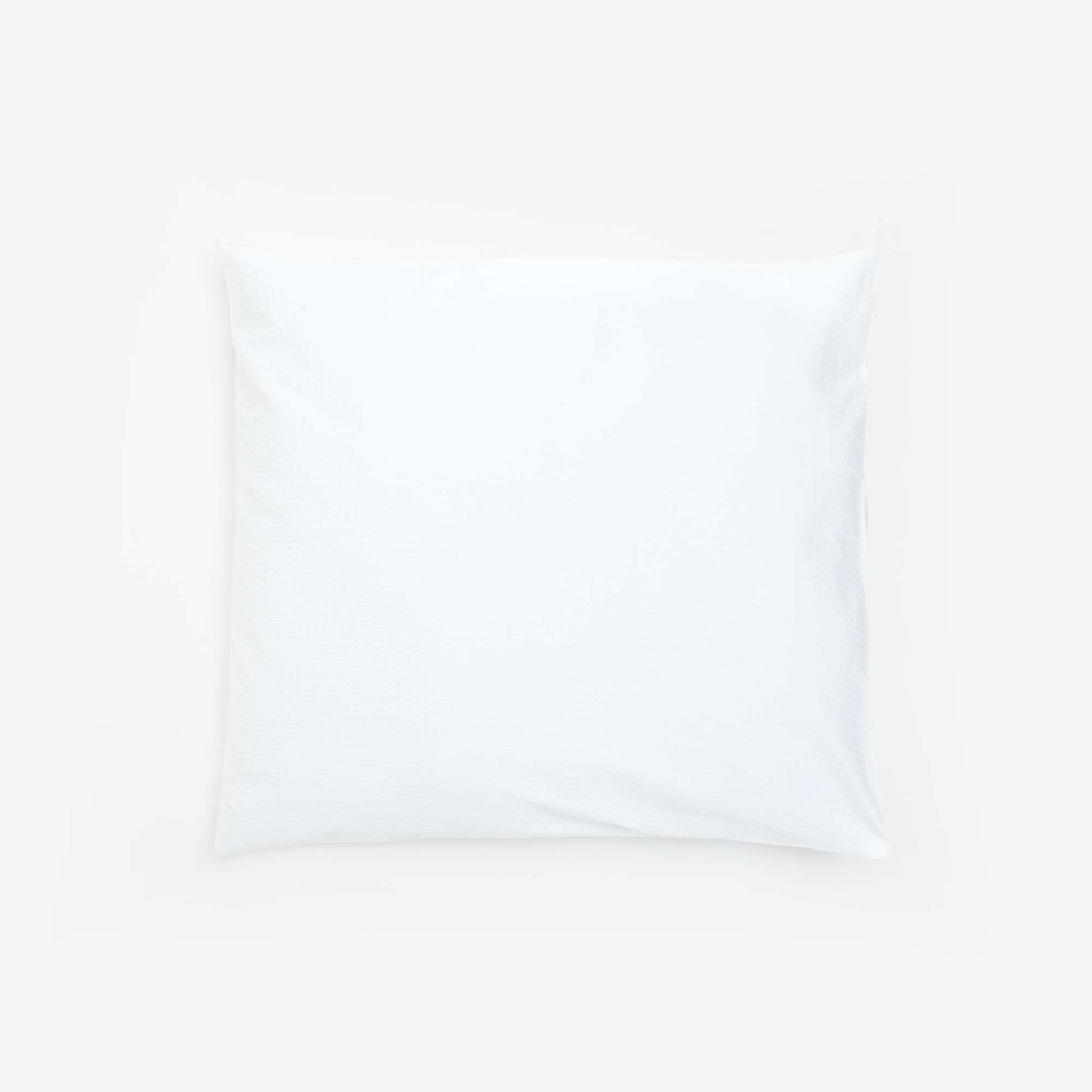 Seersucker Double Duvet Cover Set 240 x 220 cm WHITE