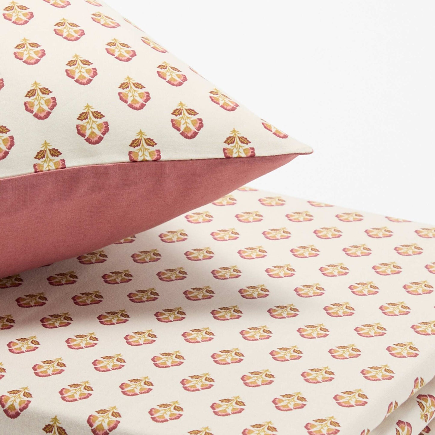 2-piece single duvet cover set - Duvet cover + pillowcase PINK