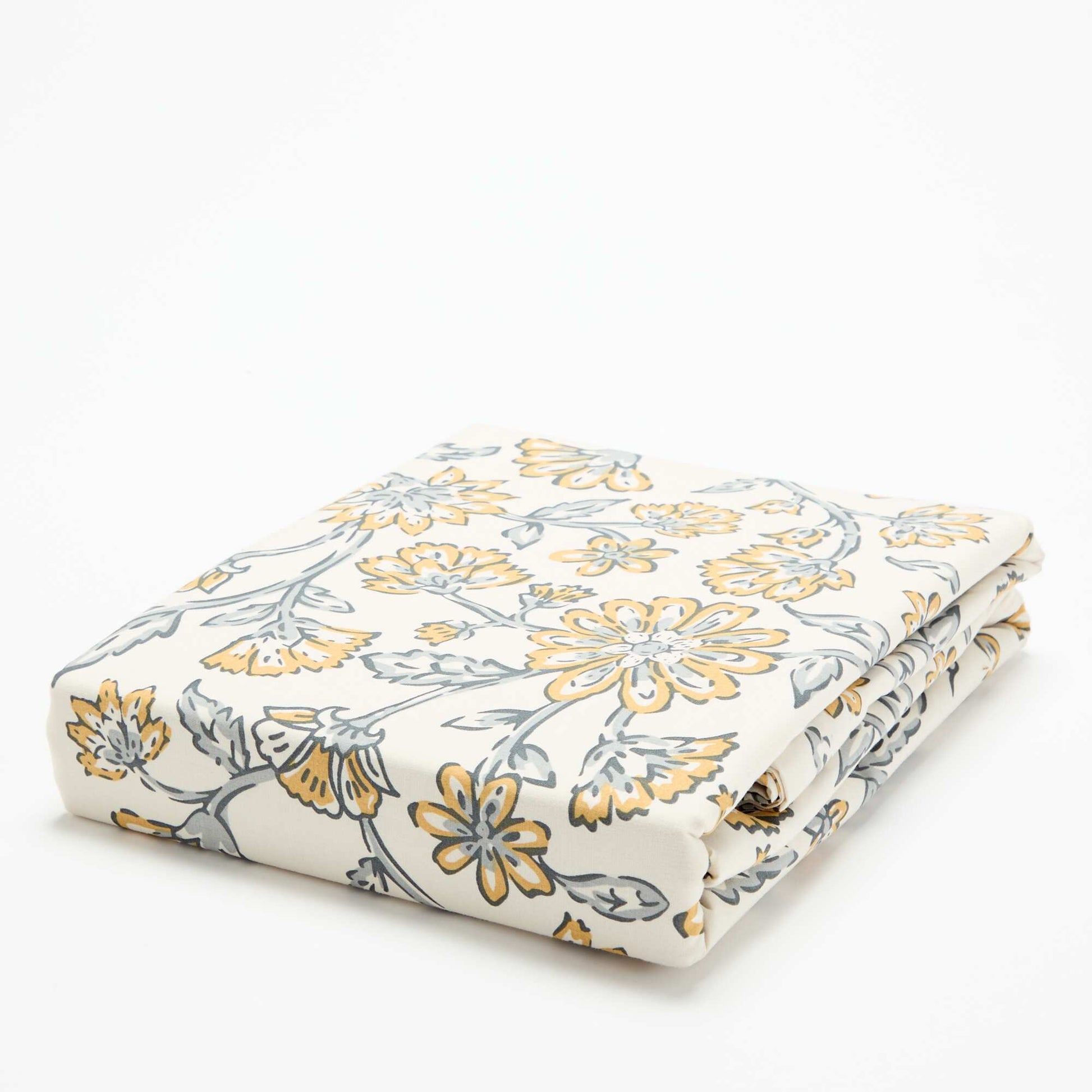 2-piece single duvet cover set - Duvet cover + pillowcase YELLOW