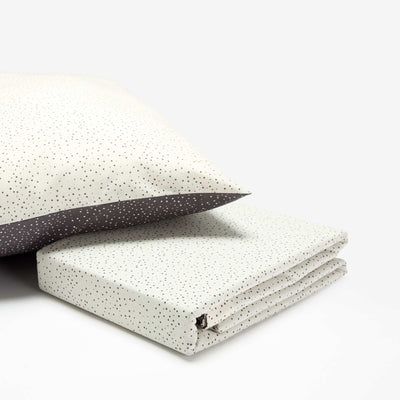 2-piece single duvet cover set - Duvet cover + pillowcase GREY