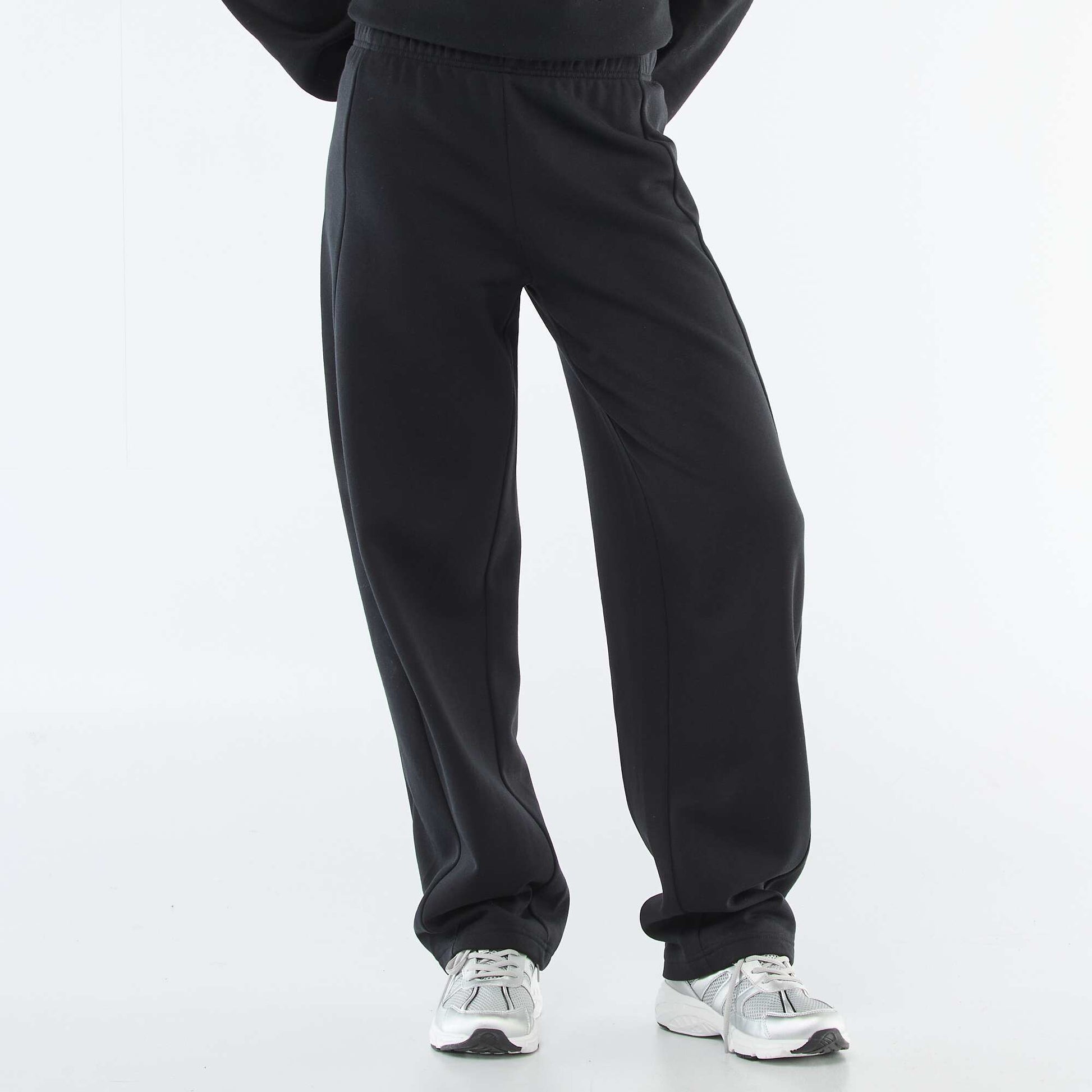 Barrel Leg Joggers BLACK