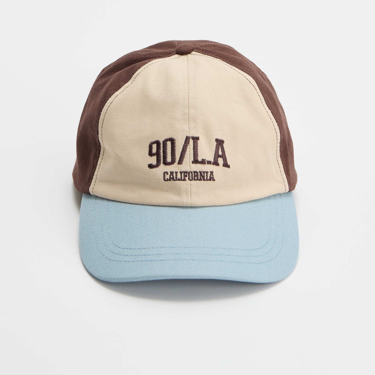 'California' scratch-fastening cap BROWN