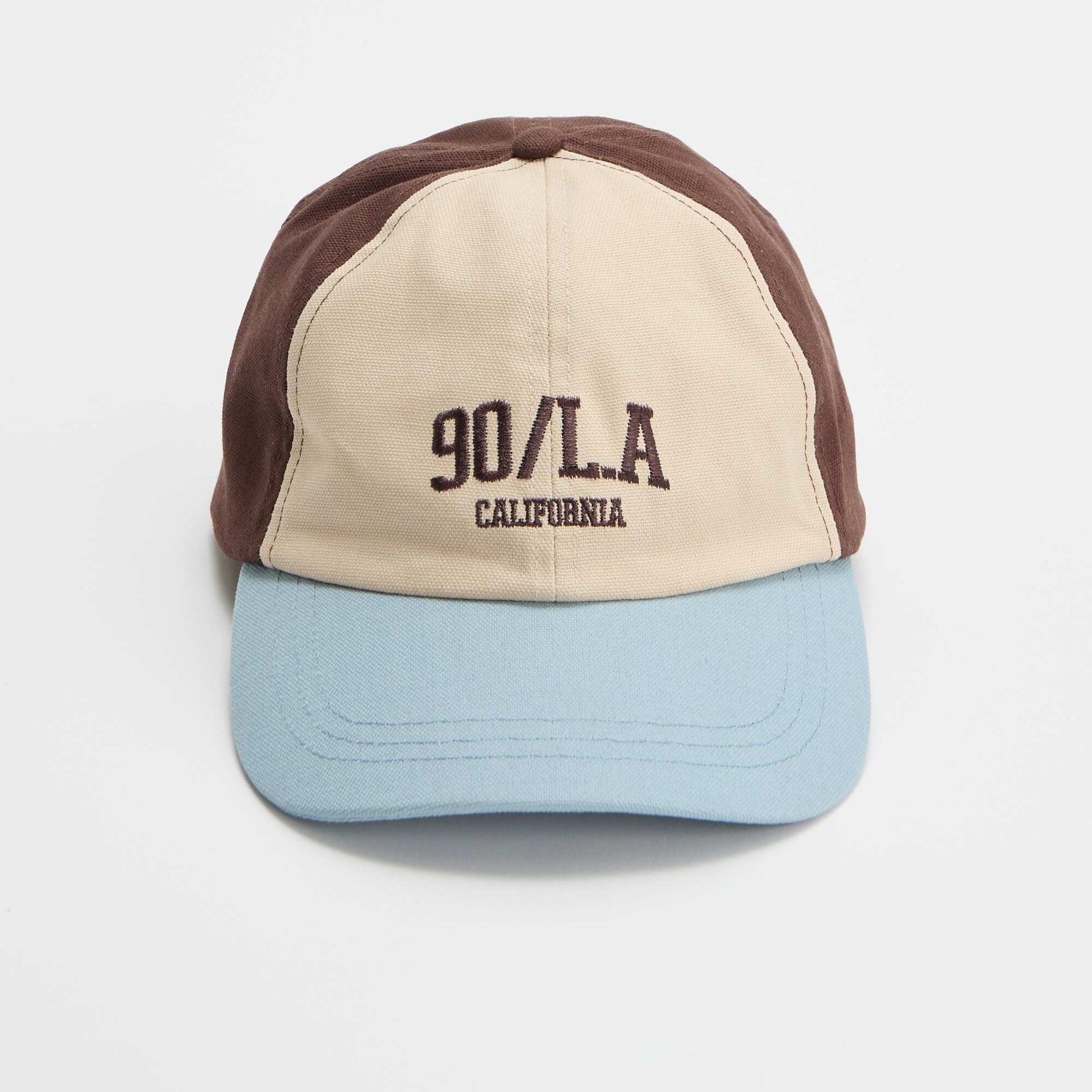 'California' scratch-fastening cap BROWN