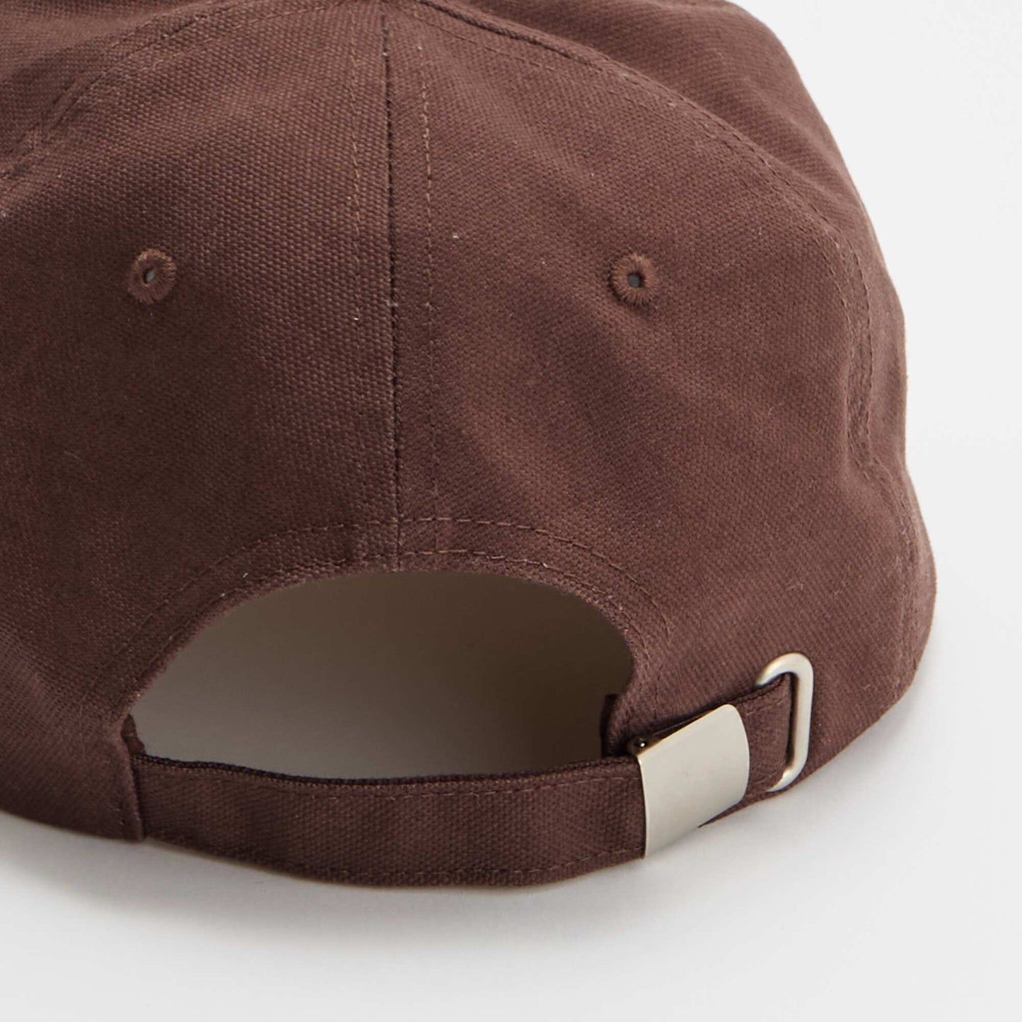 'California' scratch-fastening cap BROWN