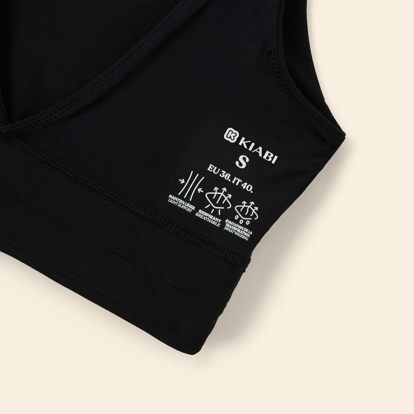 Sports bra BLACK