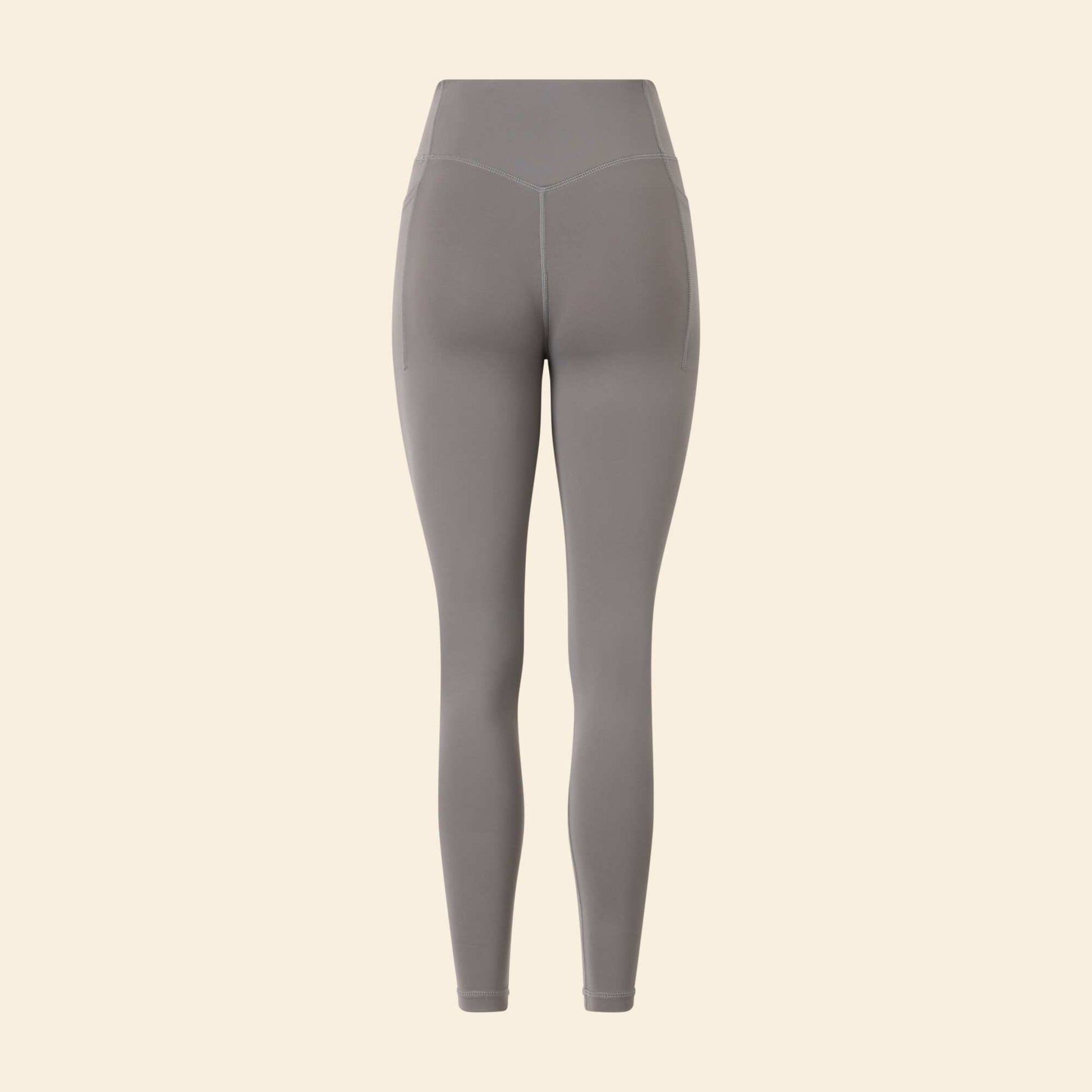 Sports leggings with pockets GREY
