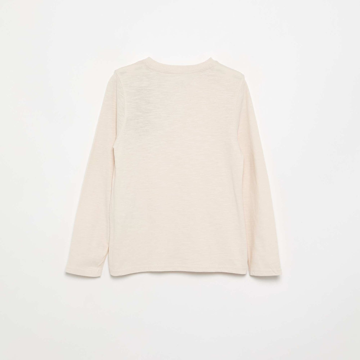 Basic Henley T-shirt WHITE