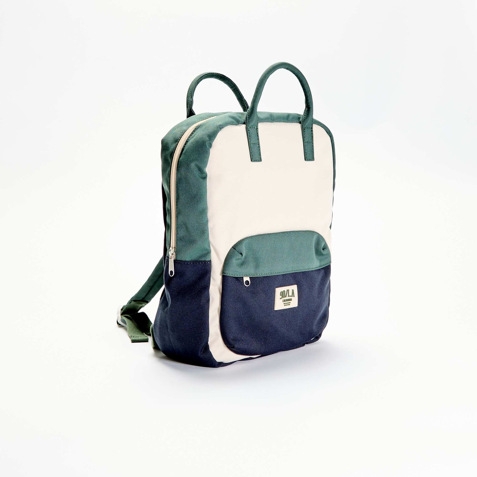 Color Block Backpack BLUE