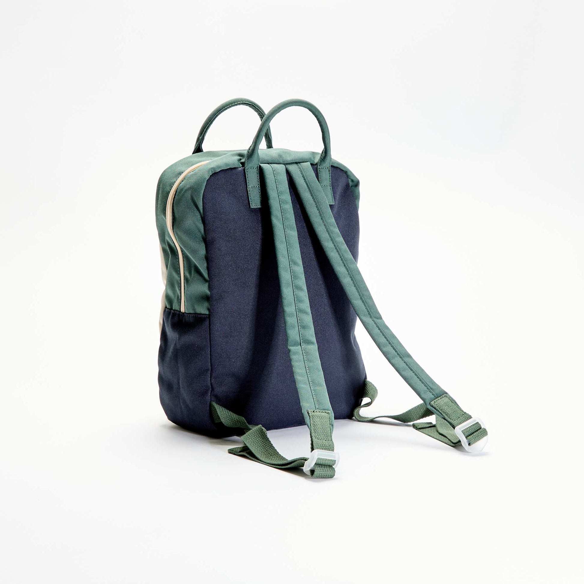 Color Block Backpack BLUE