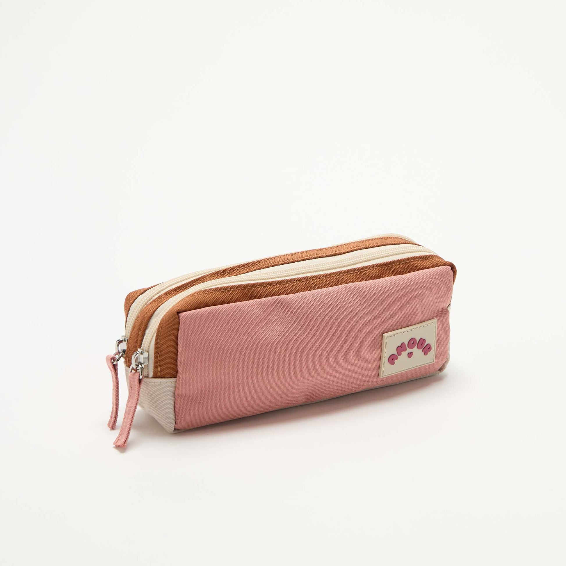 Double Compartment Pouch BEIGE