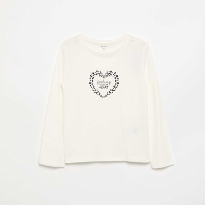 Long-sleeved T-shirt WHITE