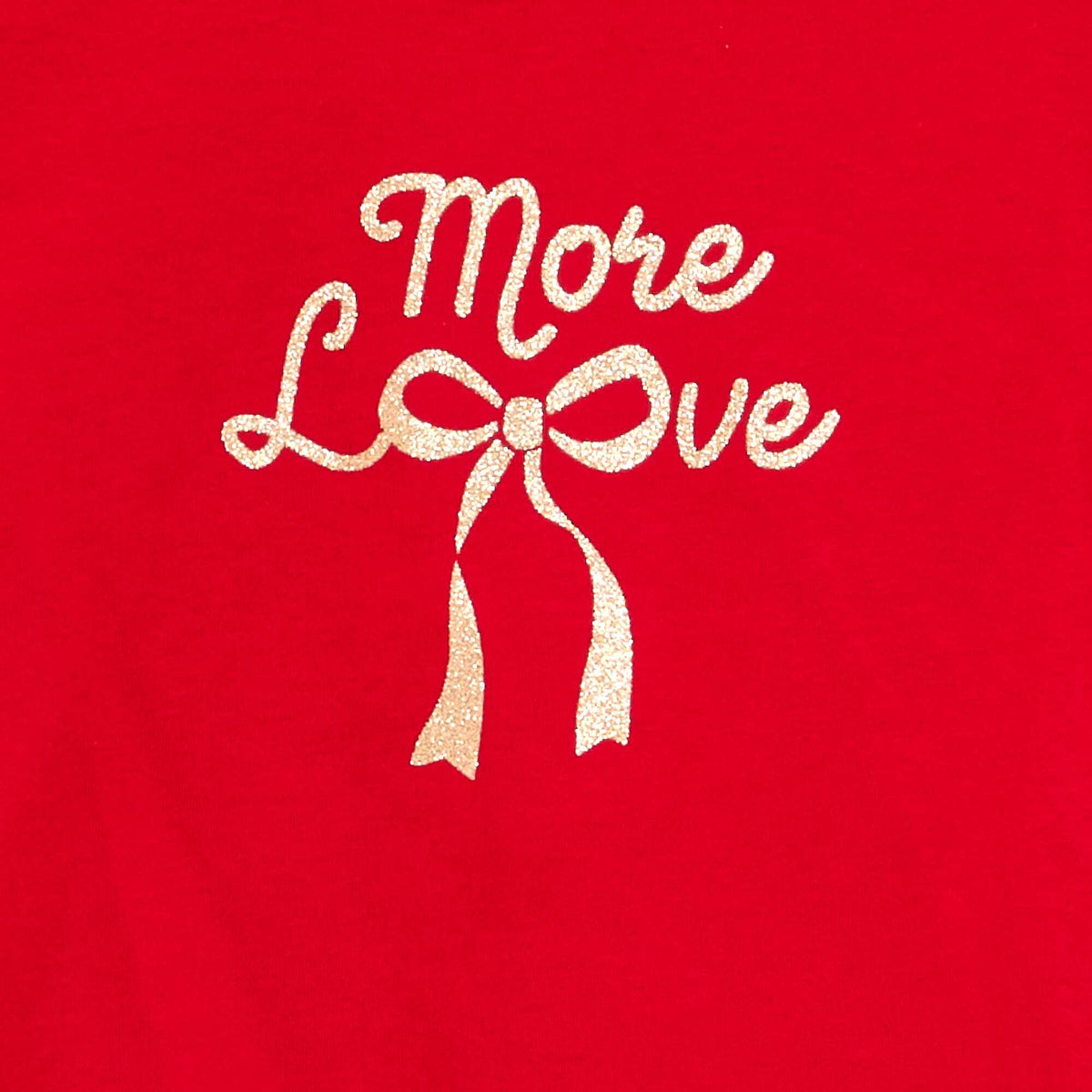 Long-sleeve printed T-shirt RED