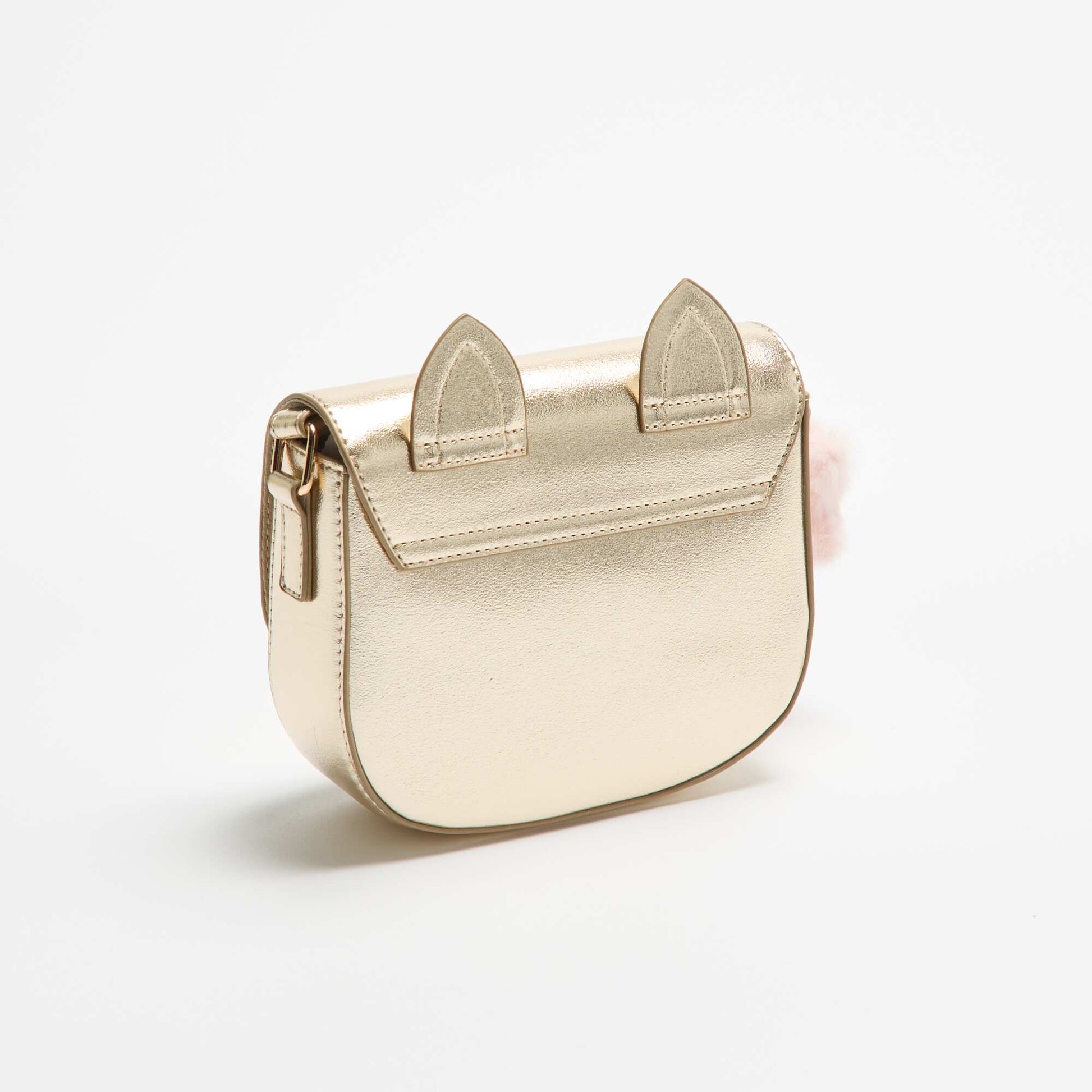 Cat design handbag YELLOW