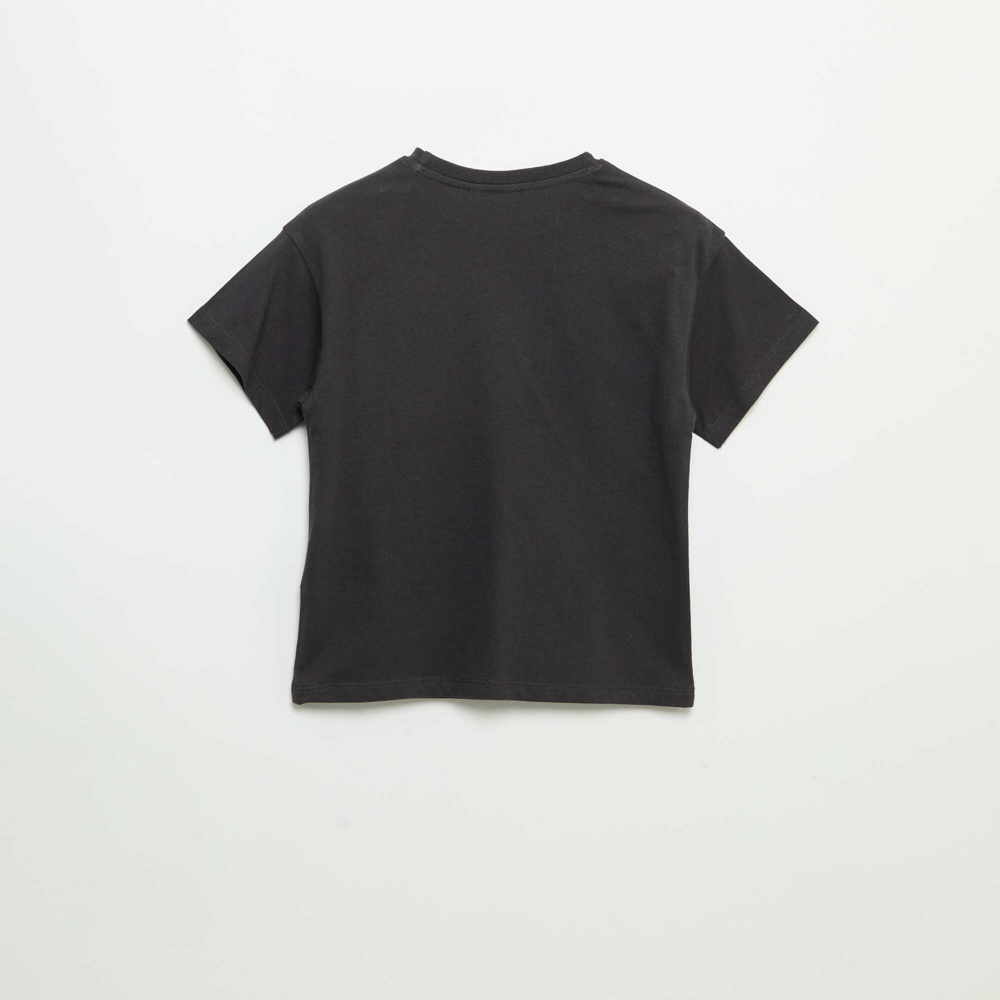 'Hello Kitty' Short-Sleeved T-shirt BLACK