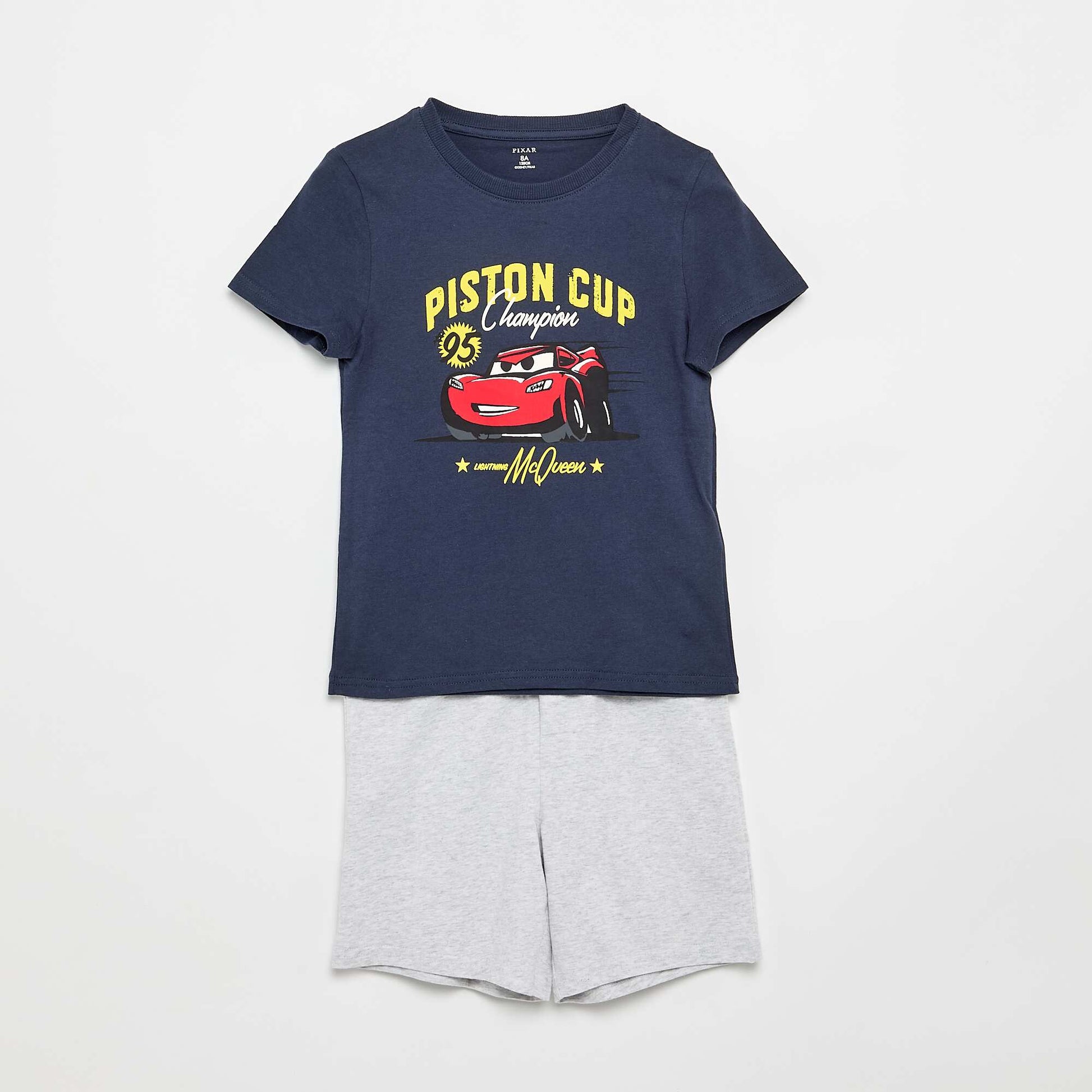 'Cars' Short Pyjamas - 2-Piece BLUE