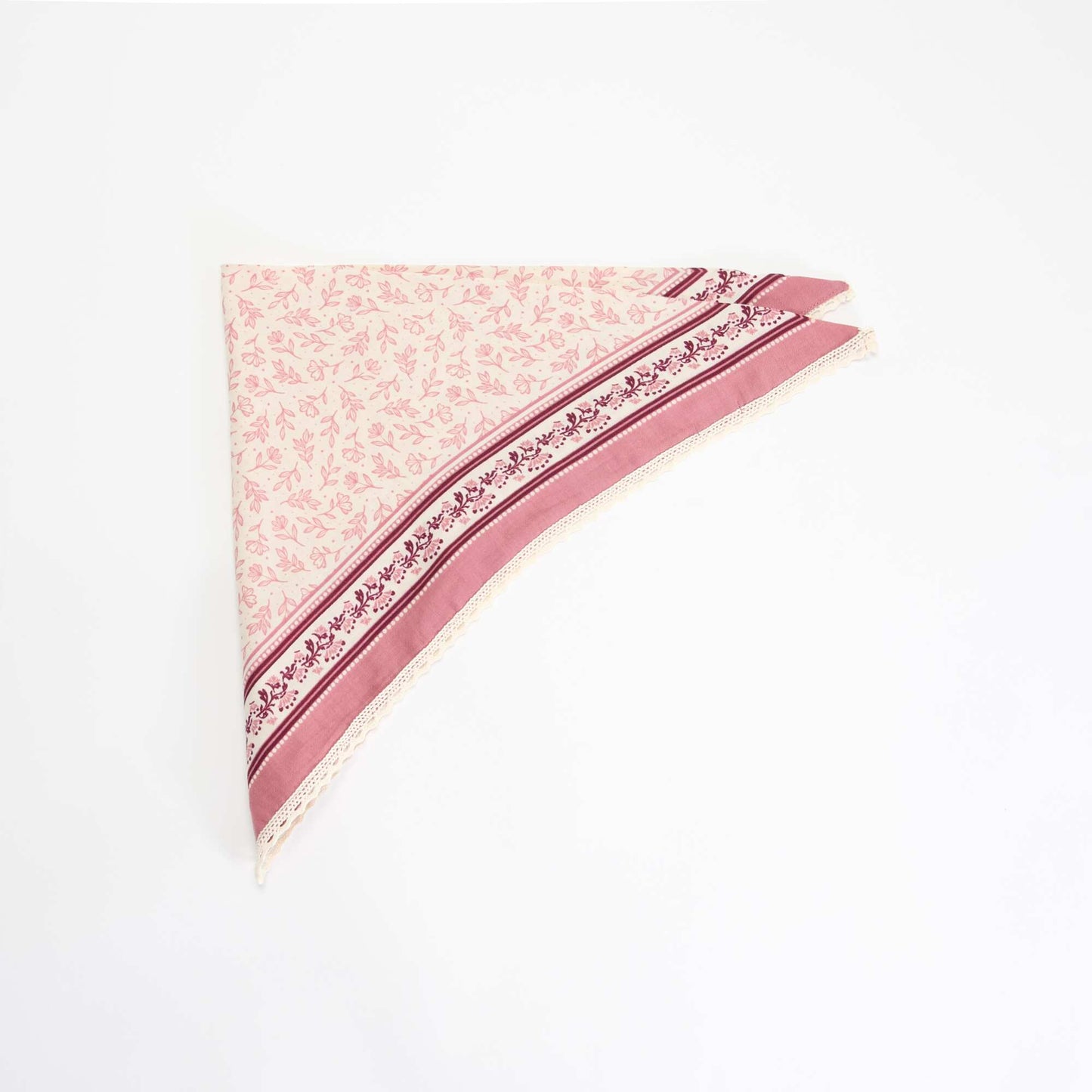 Printed square scarf PINK