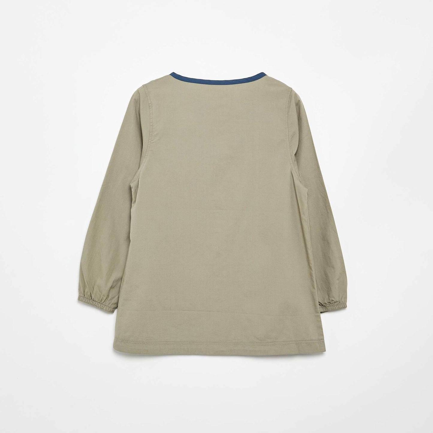 Long-sleeved school smock GREEN