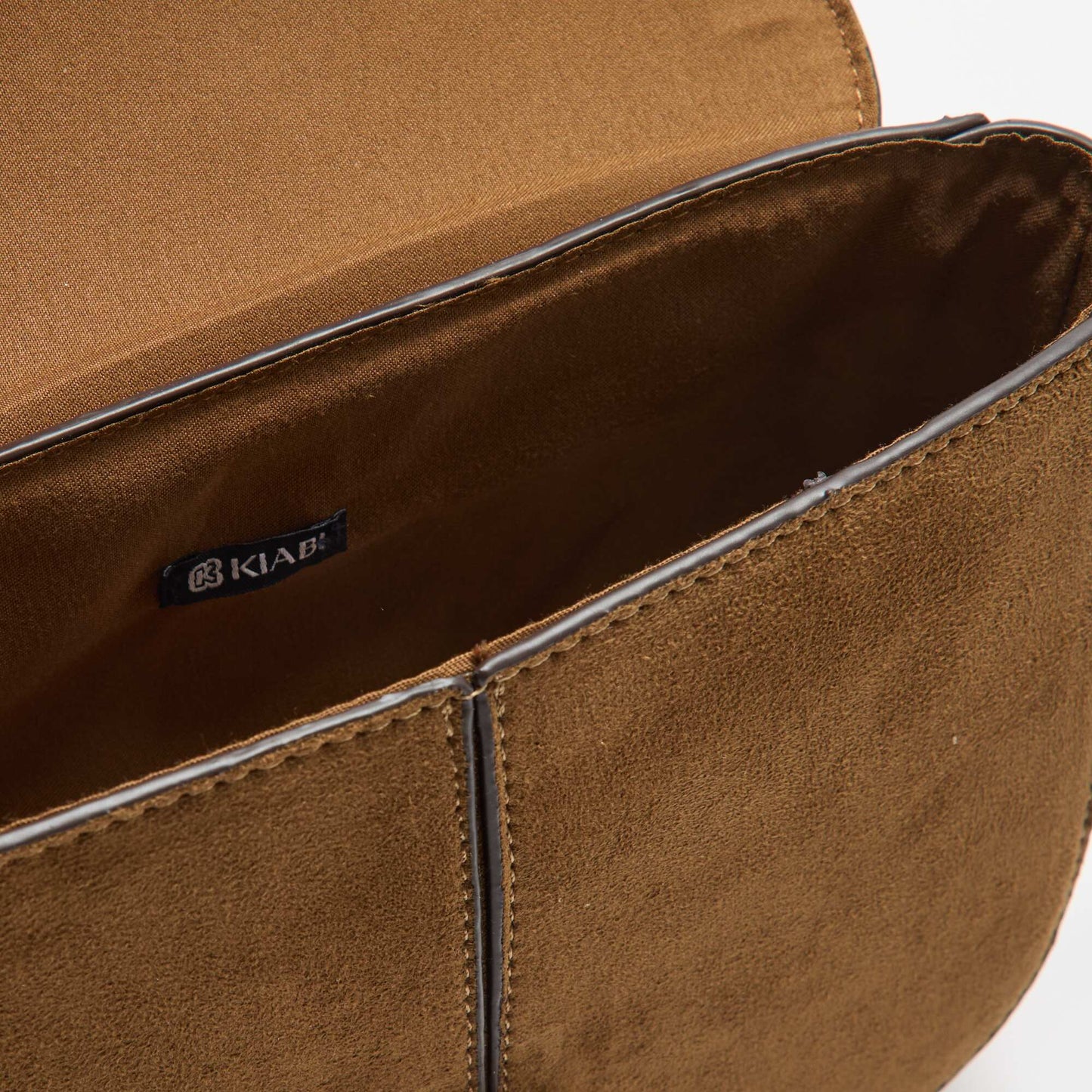 Suedette Handbag KHAKI