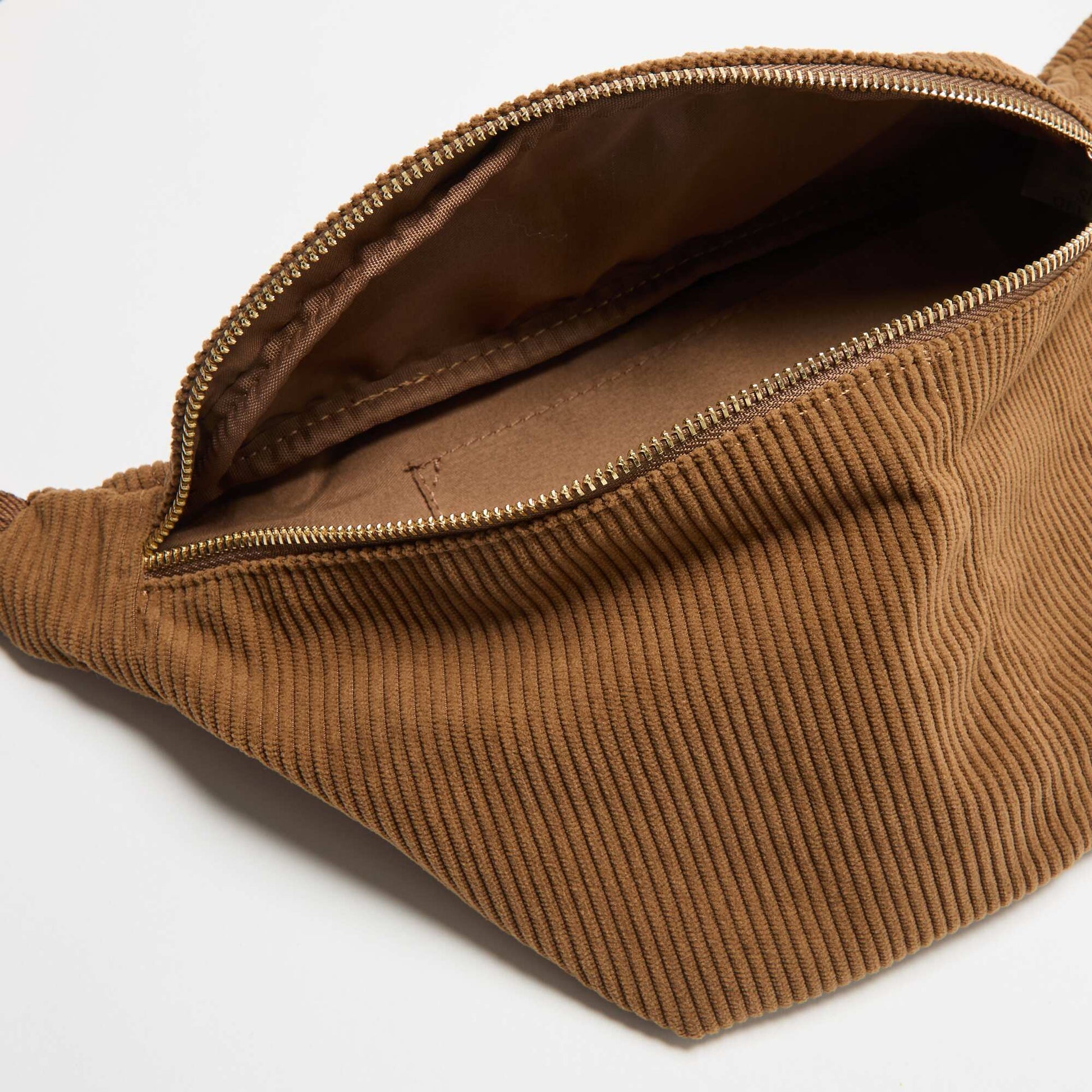 Velvet Belt Bag BROWN