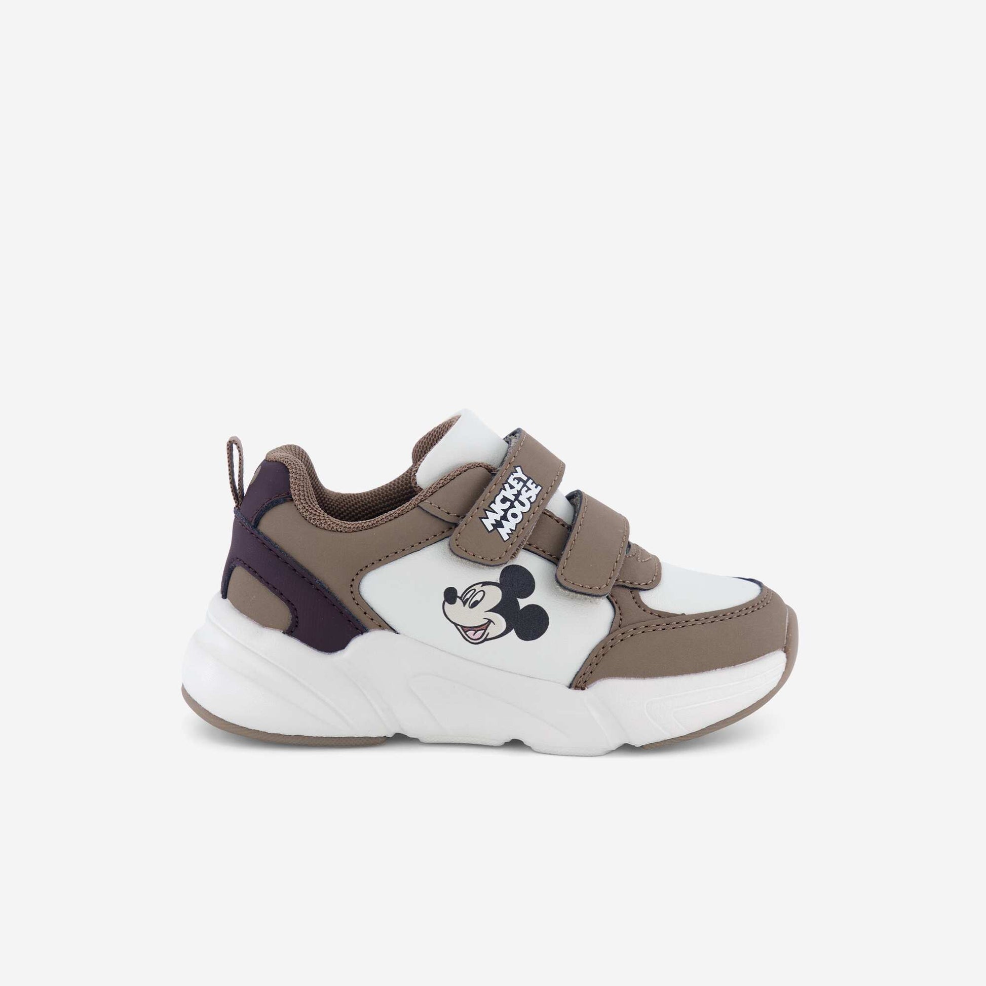 'Disney' 'Mickey' Low-Top Sneakers BROWN