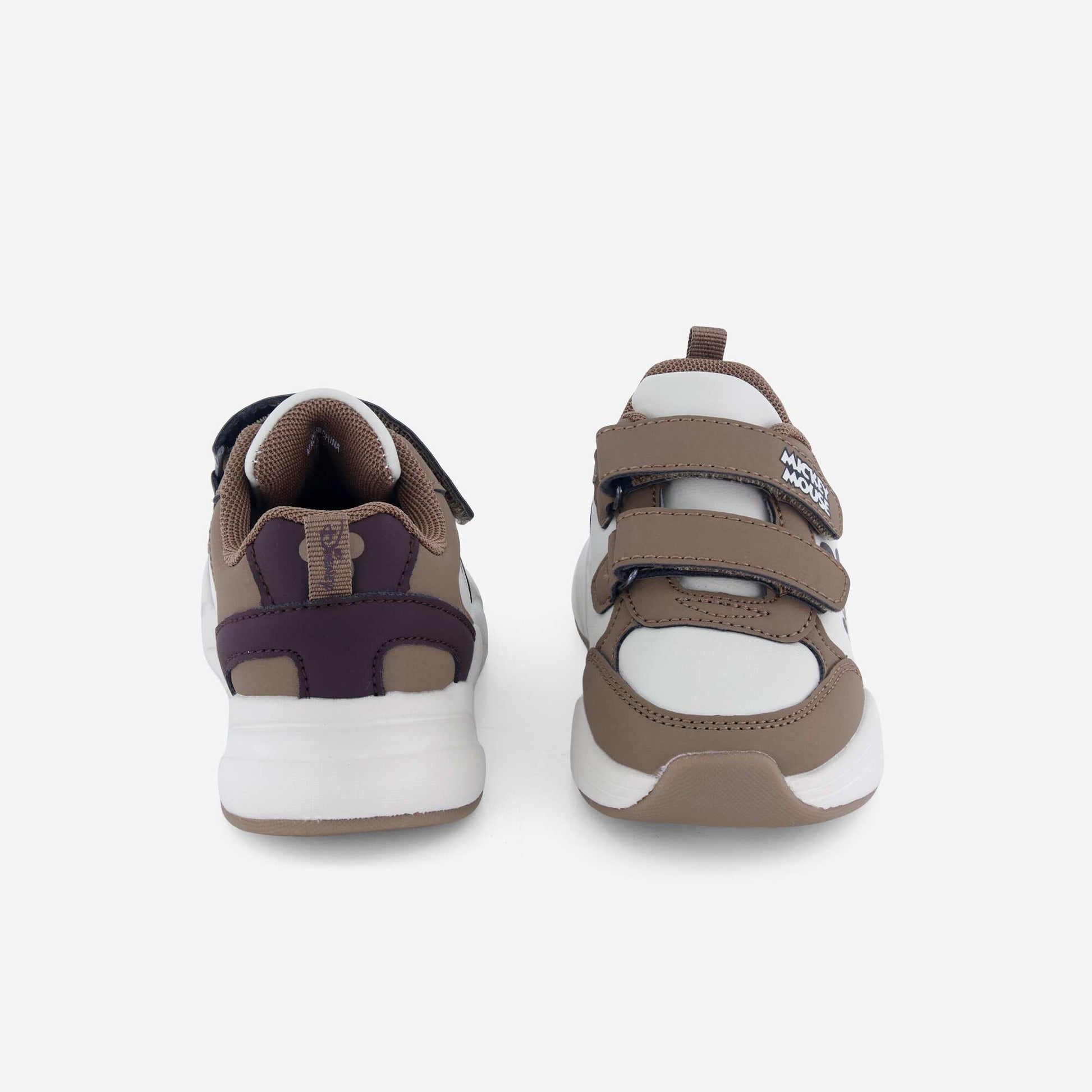 'Disney' 'Mickey' Low-Top Sneakers BROWN