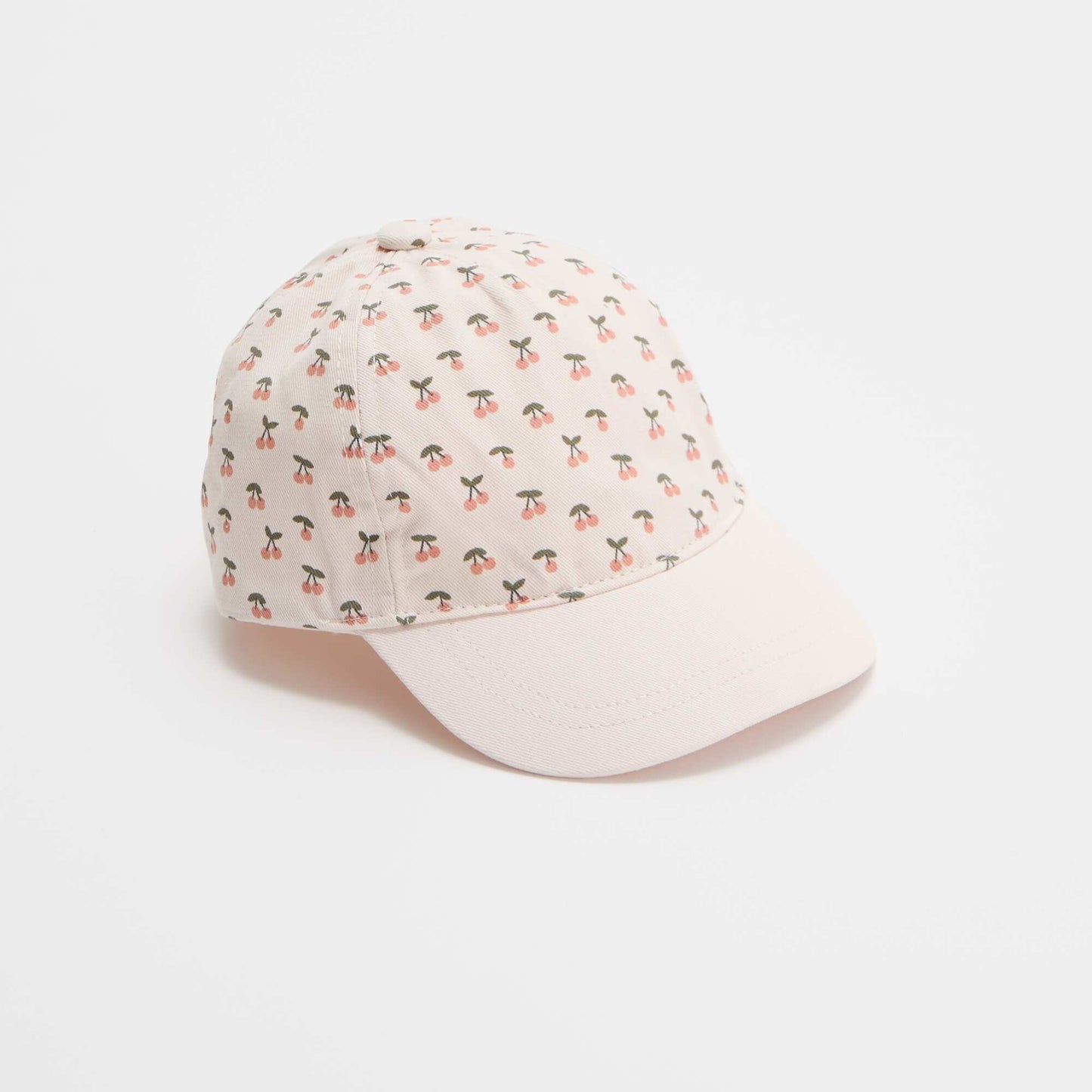 Printed baseball style cap PINK