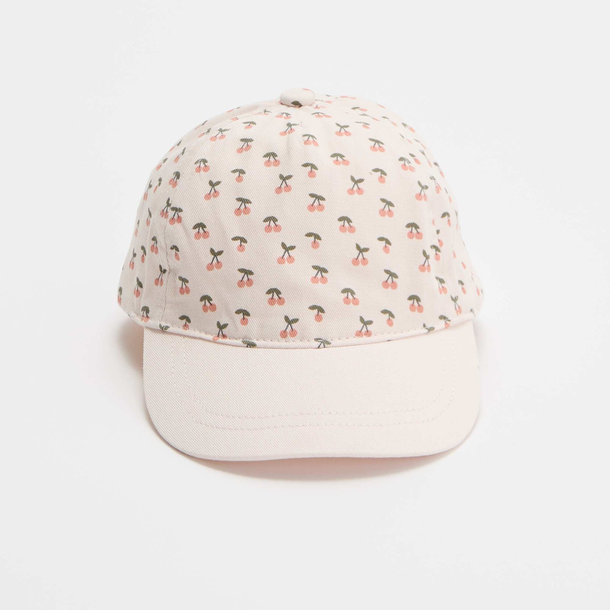 Printed baseball style cap PINK