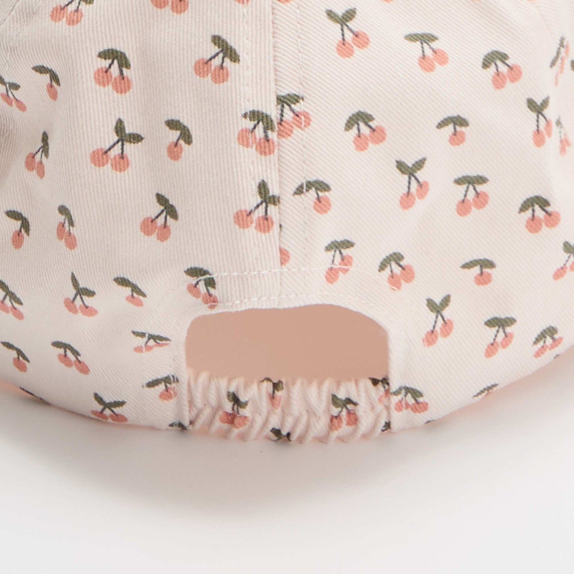 Printed baseball style cap PINK