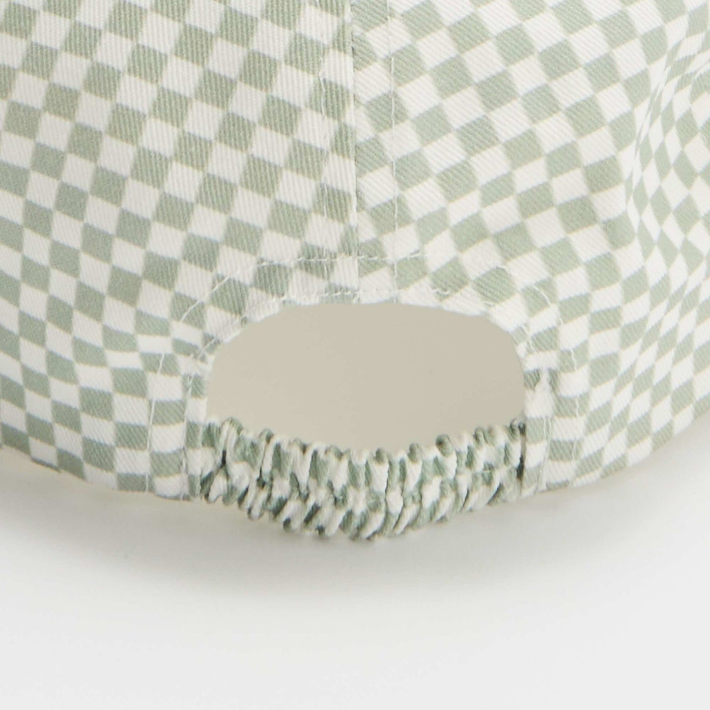 Printed baseball style cap GREEN