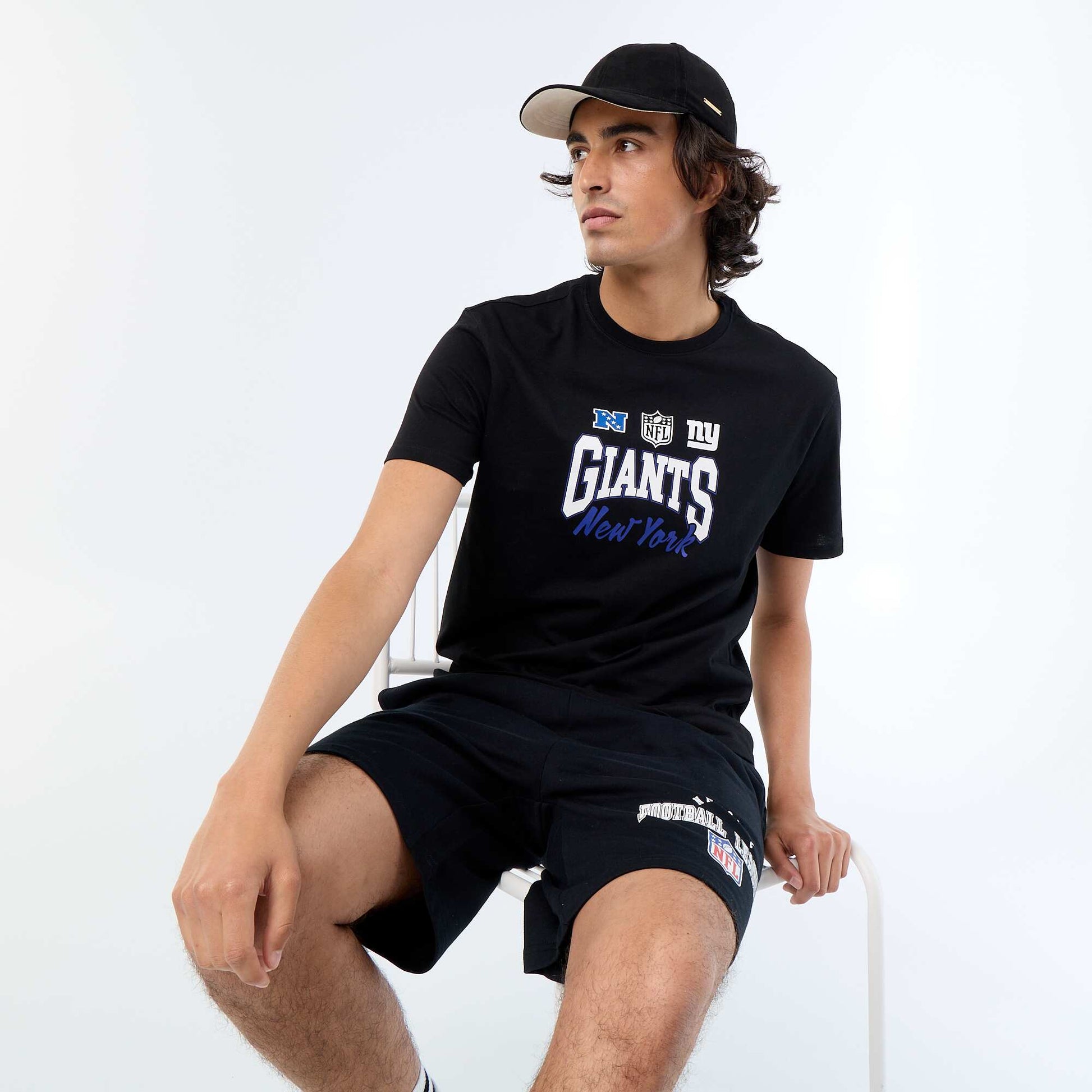 NFL Short-Sleeved T-Shirt BLACK