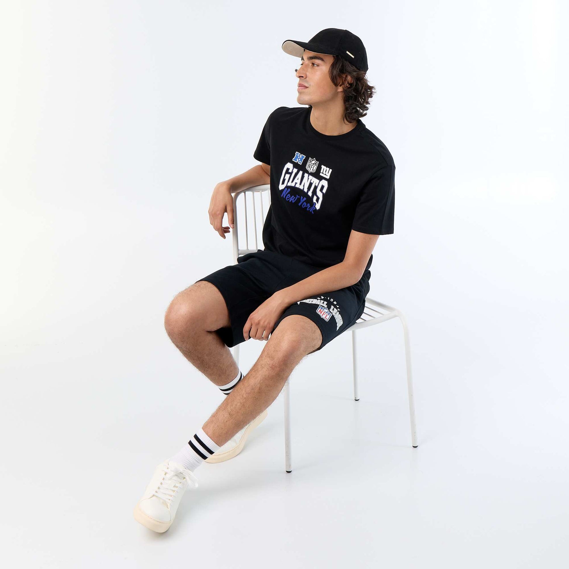 NFL Short-Sleeved T-Shirt BLACK