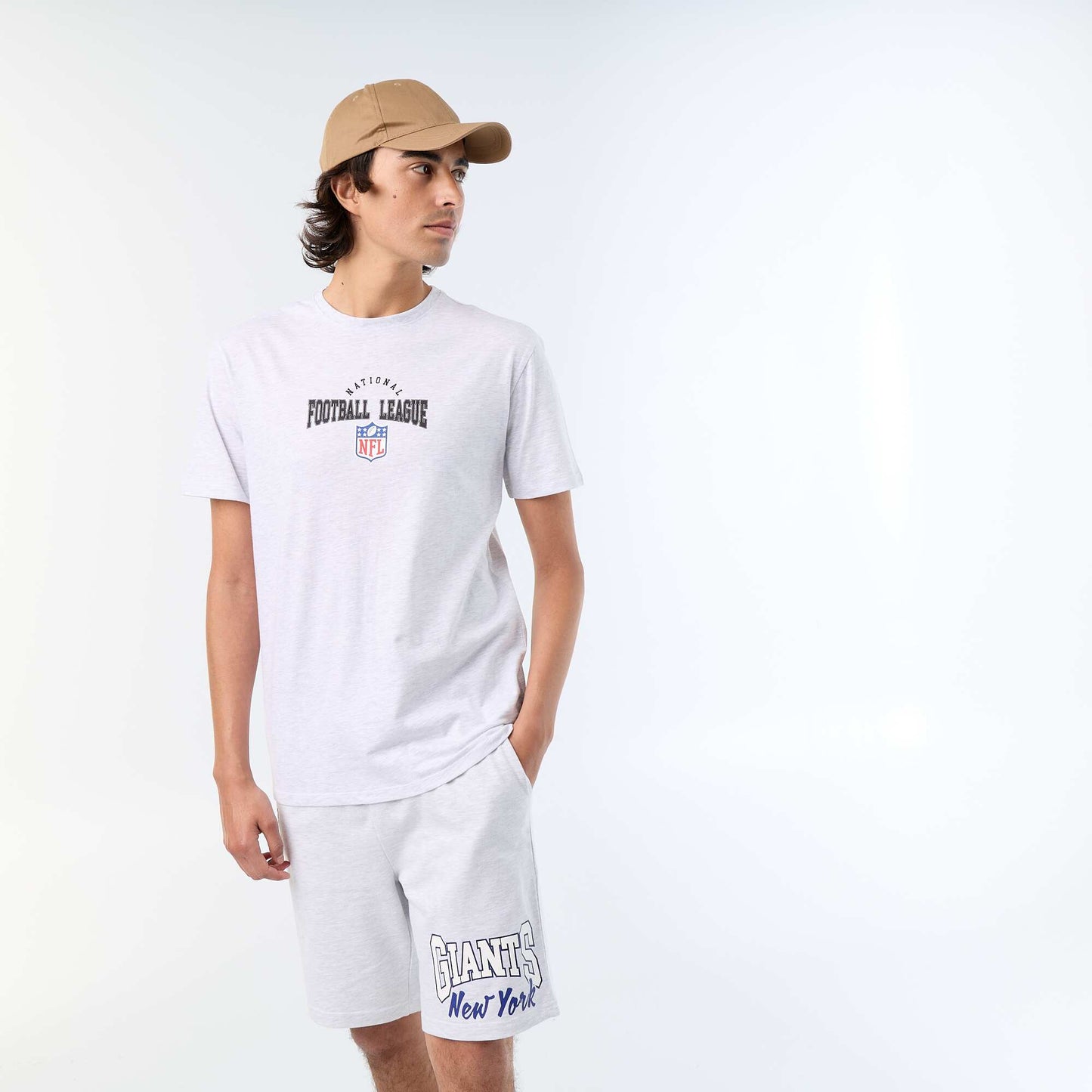 NFL Short-Sleeved T-Shirt GREY
