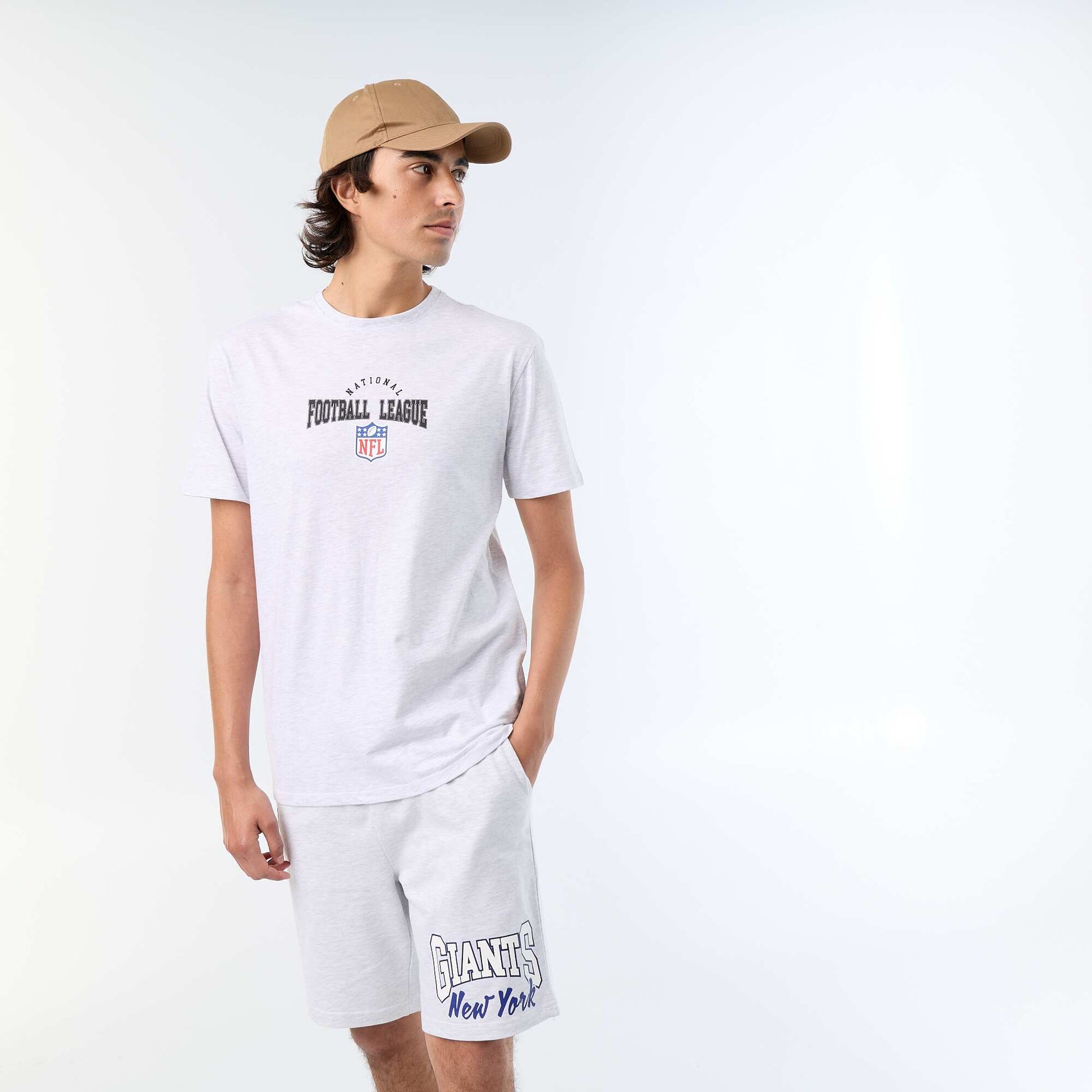 NFL Short-Sleeved T-Shirt GREY